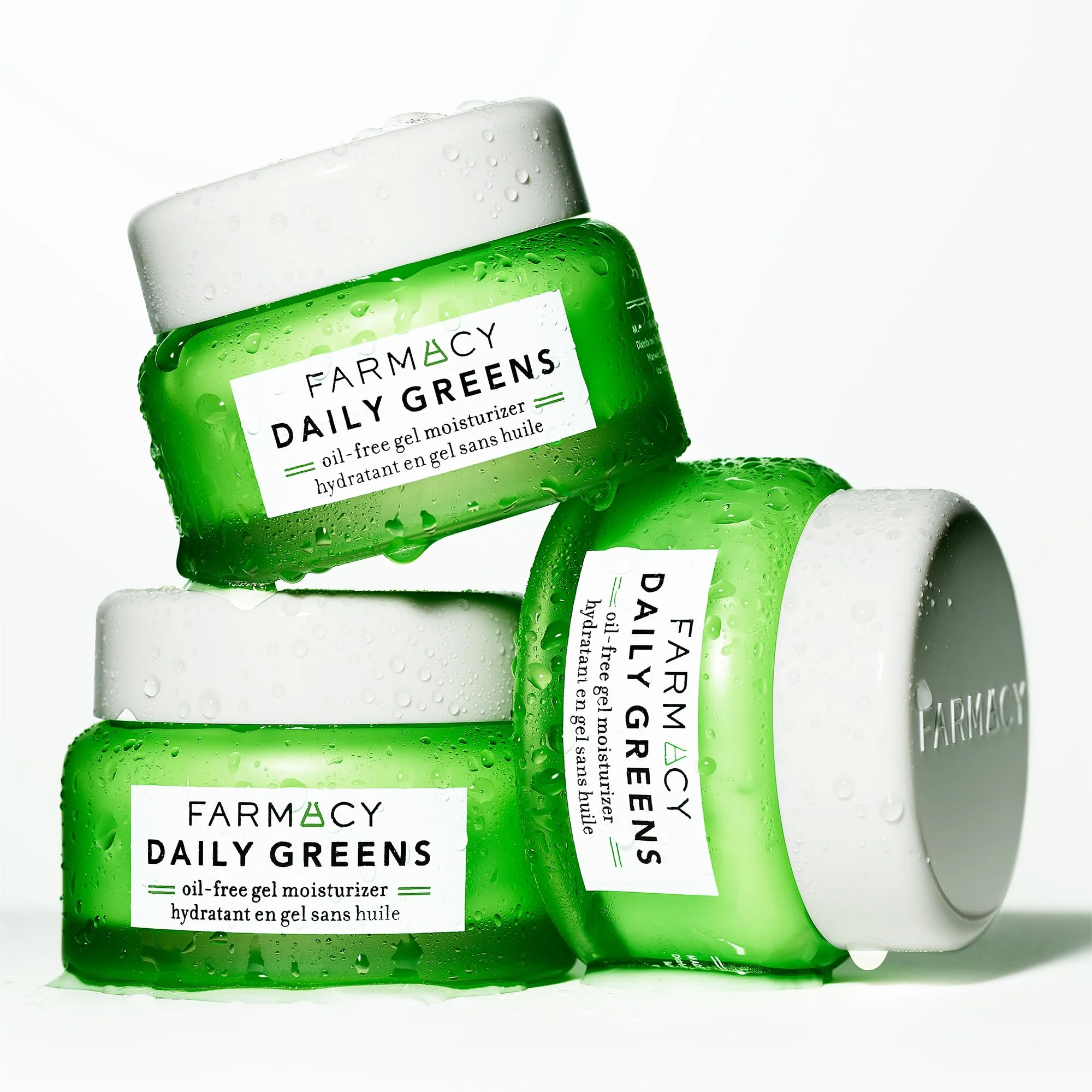 Farmacy Daily Greens Face Moisturizer - Oil Free Facial Moisturizer with Polyglutamic + Hyaluronic Acid - Gel Facial Cream that Reduces Shine, Clears Pores + Balances Oil - Fragrance-Free (50ml) - Image 7
