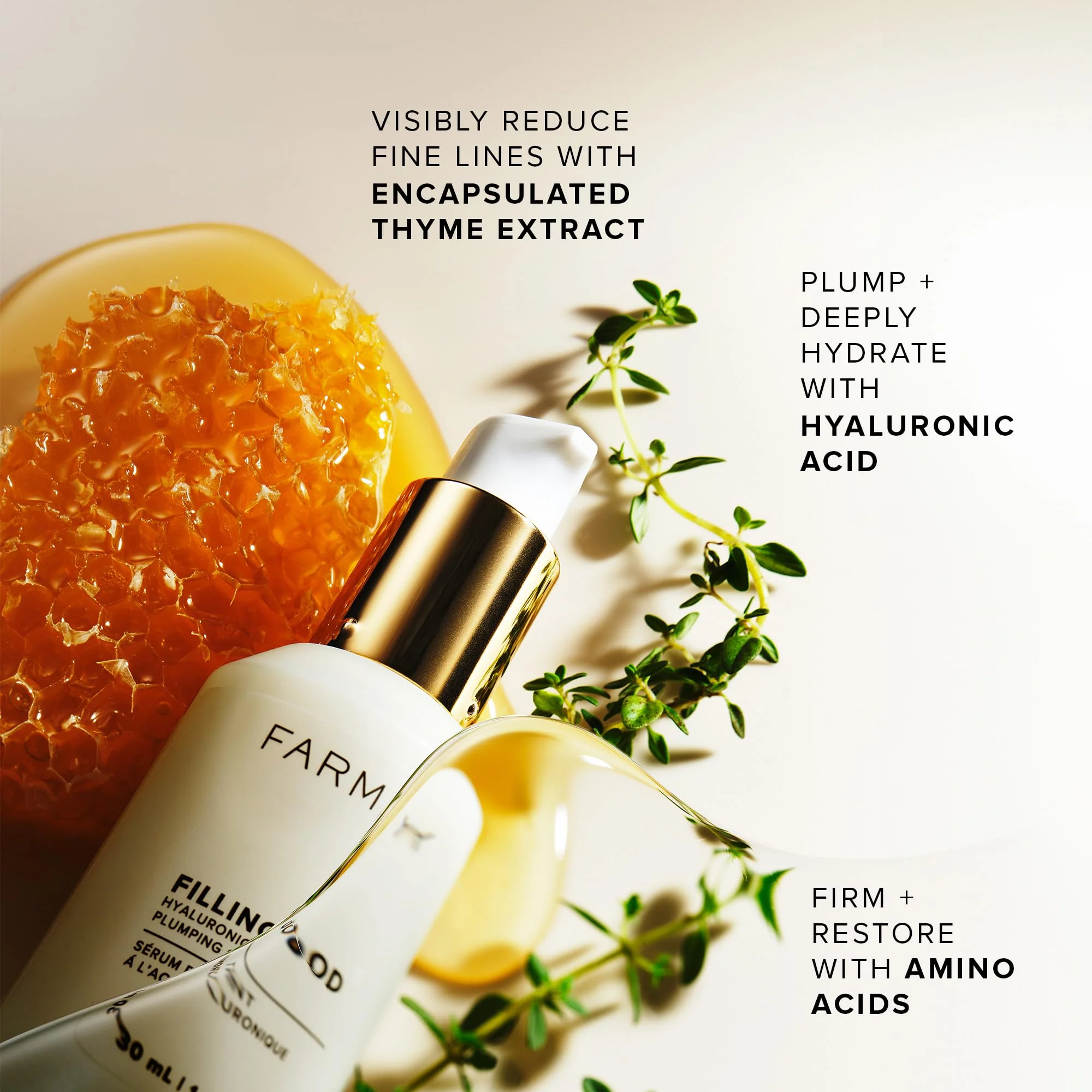 Farmacy Hyaluronic Acid Serum for Face - Filling Good Face Serum with Vegan Collagen Peptides - Helps Smooth Fine Lines + Wrinkles - Hydrating, Plumping + Anti Aging Skin Care (30ml) - Image 5