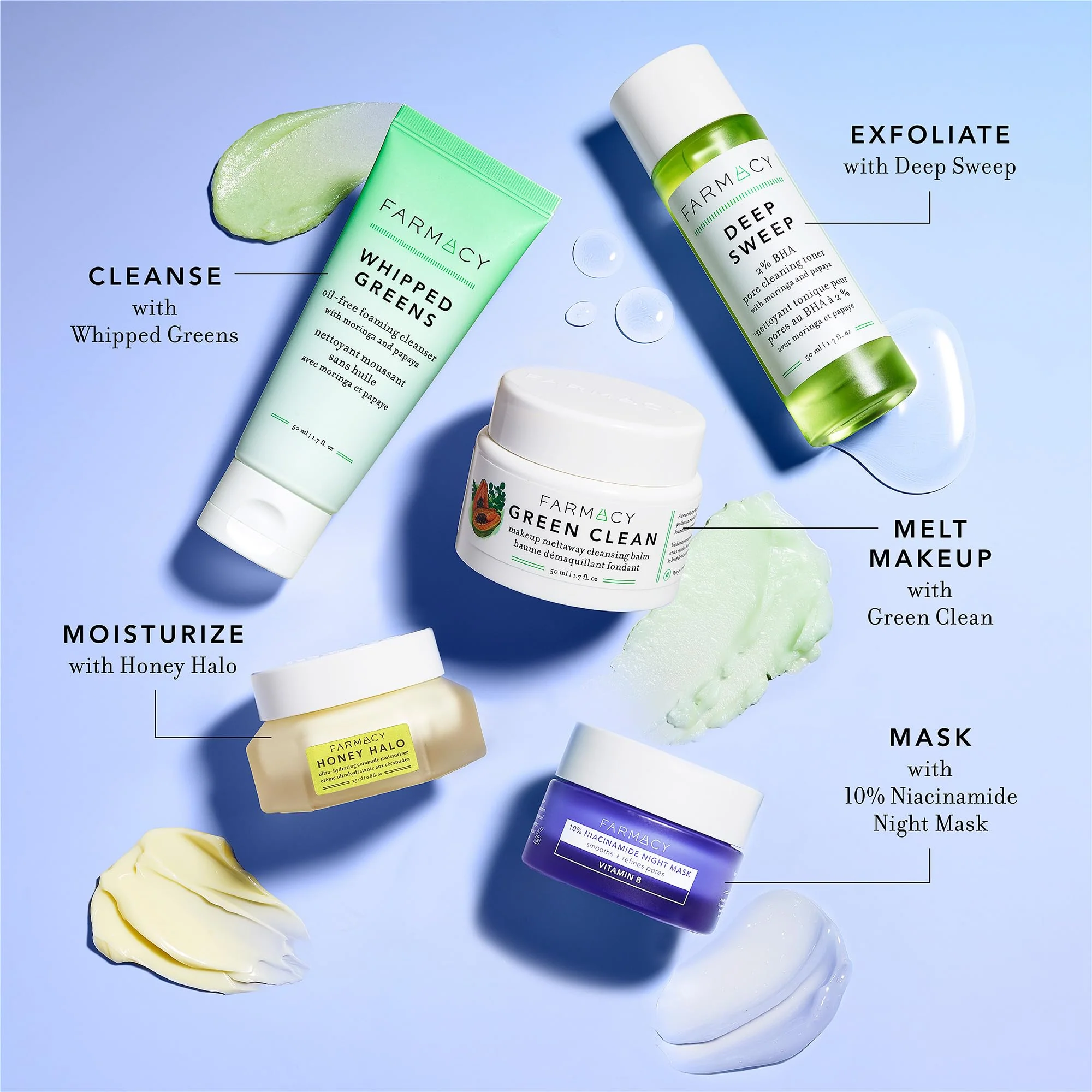 Farmacy Niacinamide Overnight Face Mask - Pore Refining Facial Mask with 10% Niacinamide - Replenishes Moisture Barrier with 3% Panthenol + Blueberry Seed Oil for Soft, Supple Skin (50ml) - Image 3