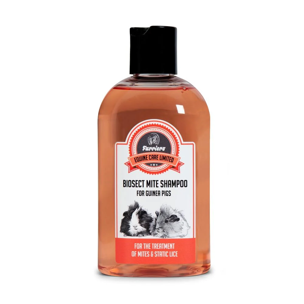 Farriers Equine Care Lice & Mite Shampoo for Guinea Pigs & Small Mammals