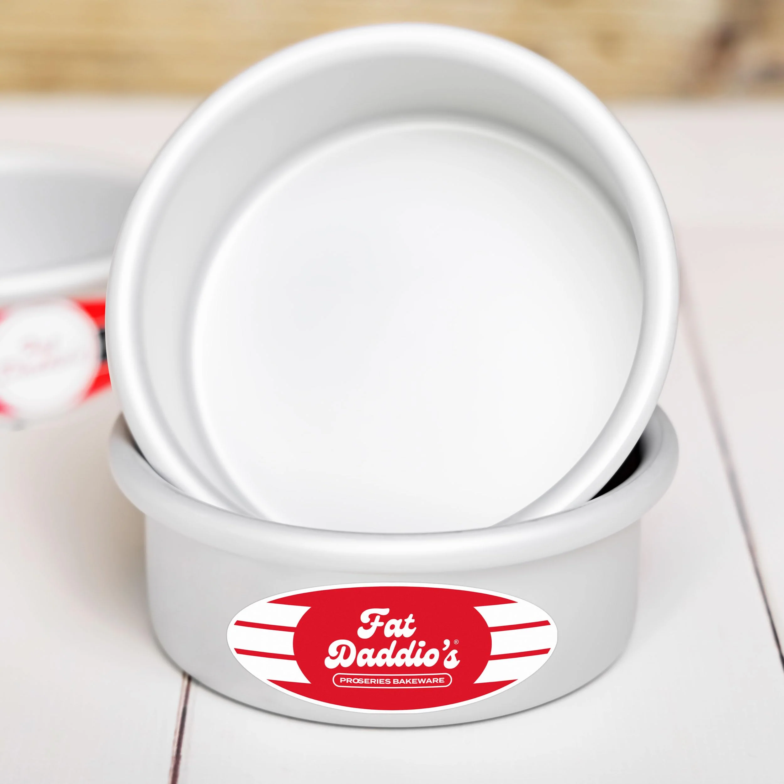 Fat Daddio's Anodized Aluminum Round Cake Pans, 2 Piece Set, 8 x 2 Inch - Image 6