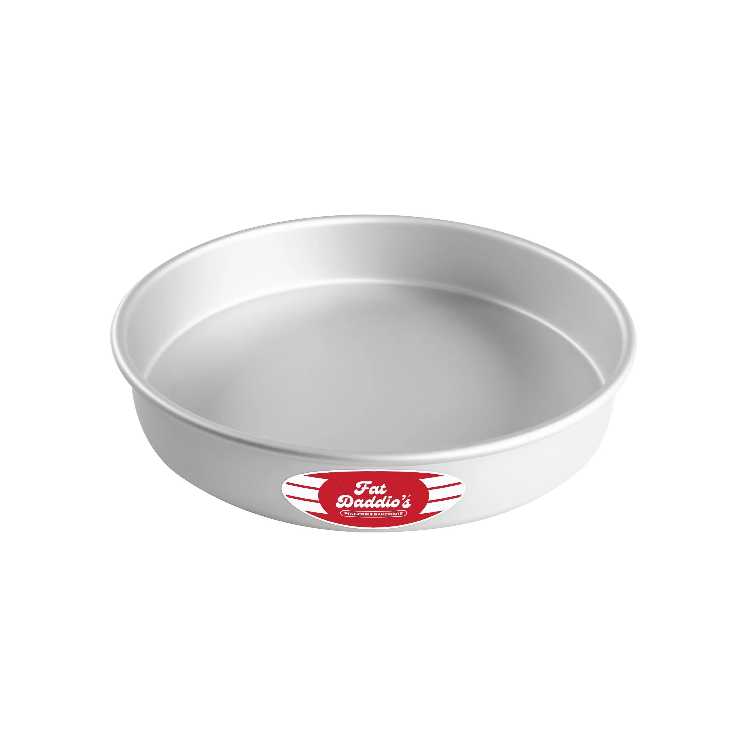 Fat Daddio's Round Cake Pan, 11 x 2 Inch, Silver