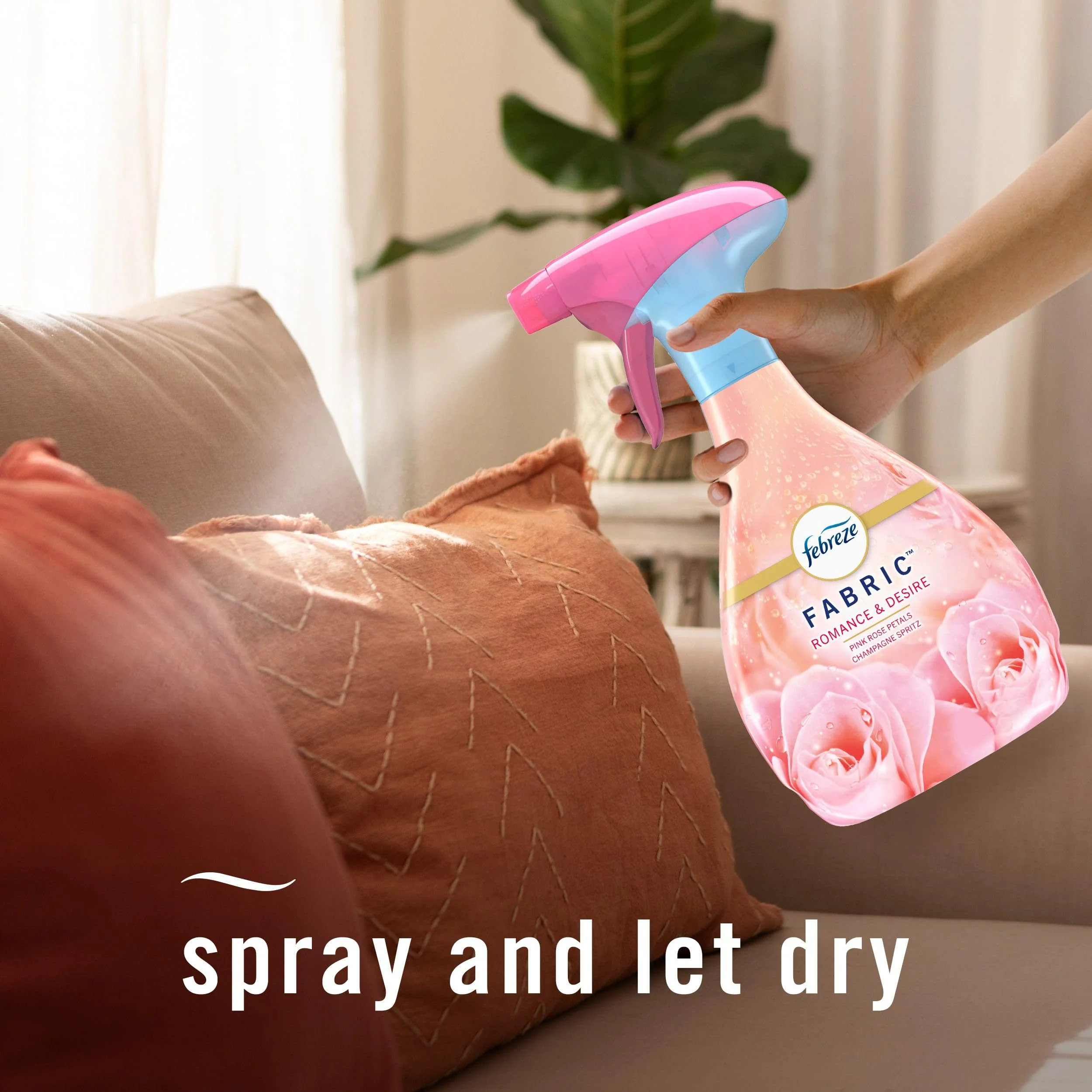 Febreze Odor-Fighting Fabric Refresher, Romance & Desire, 23.6oz - Image 7