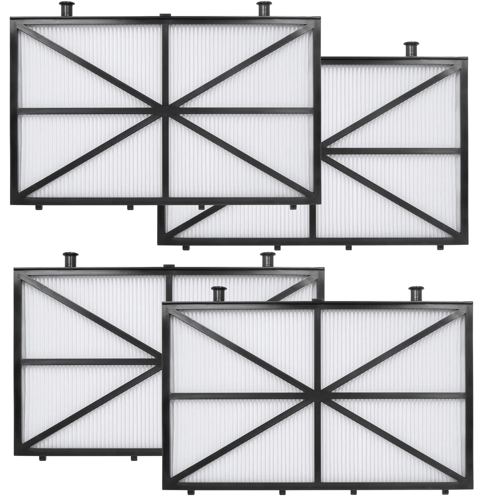Fil-fresh Robotic Pool Cleaner Filters, Replaces for Dolphin M400/M500 & Nautilus CC Plus Ultra Fine Cartridge Filter Panels, Part Number 9991432-R4, Pack of 4