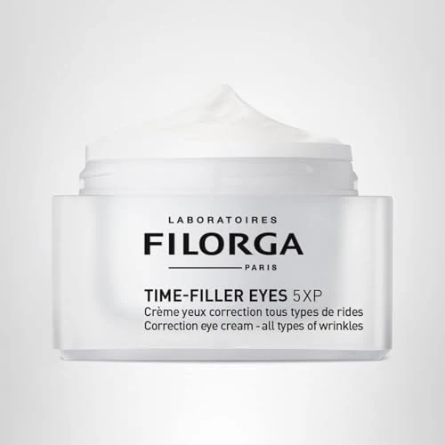 Filorga Time-Filler Eyes 5-XP Anti Aging & Wrinkle Reducing Eye Cream With Hyaluronic Acid and Orchid Stem Cells to Minimize Wrinkles & Dark Circles, Lift & Firm Eyelids & Enhance Lashes, 0.5 Fl Oz - Image 2
