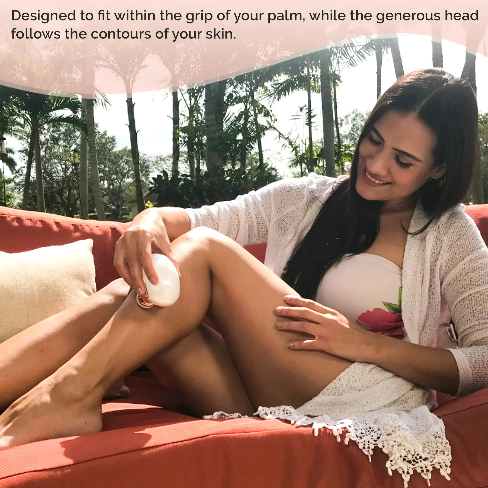 Finishing Touch Flawless Legs Women's Hair Remover , White/Rose Gold - Image 7