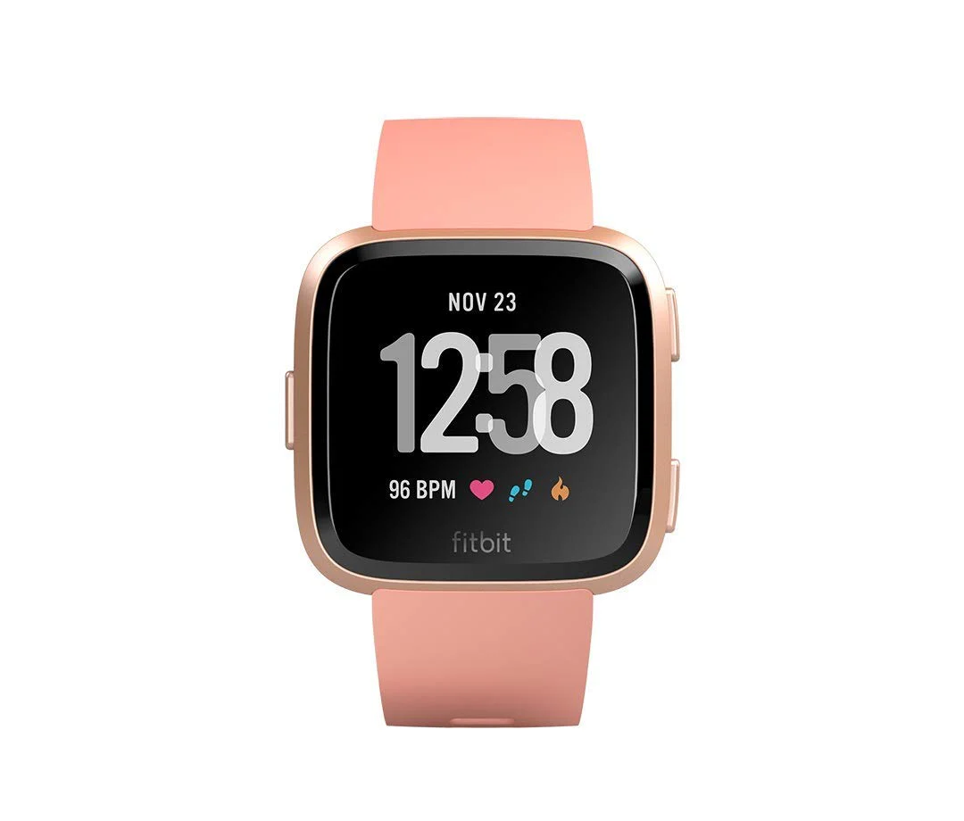 Fitbit Versa Health & Fitness Smartwatch with Heart Rate, Music & Swim Tracking, Peach - Image 5