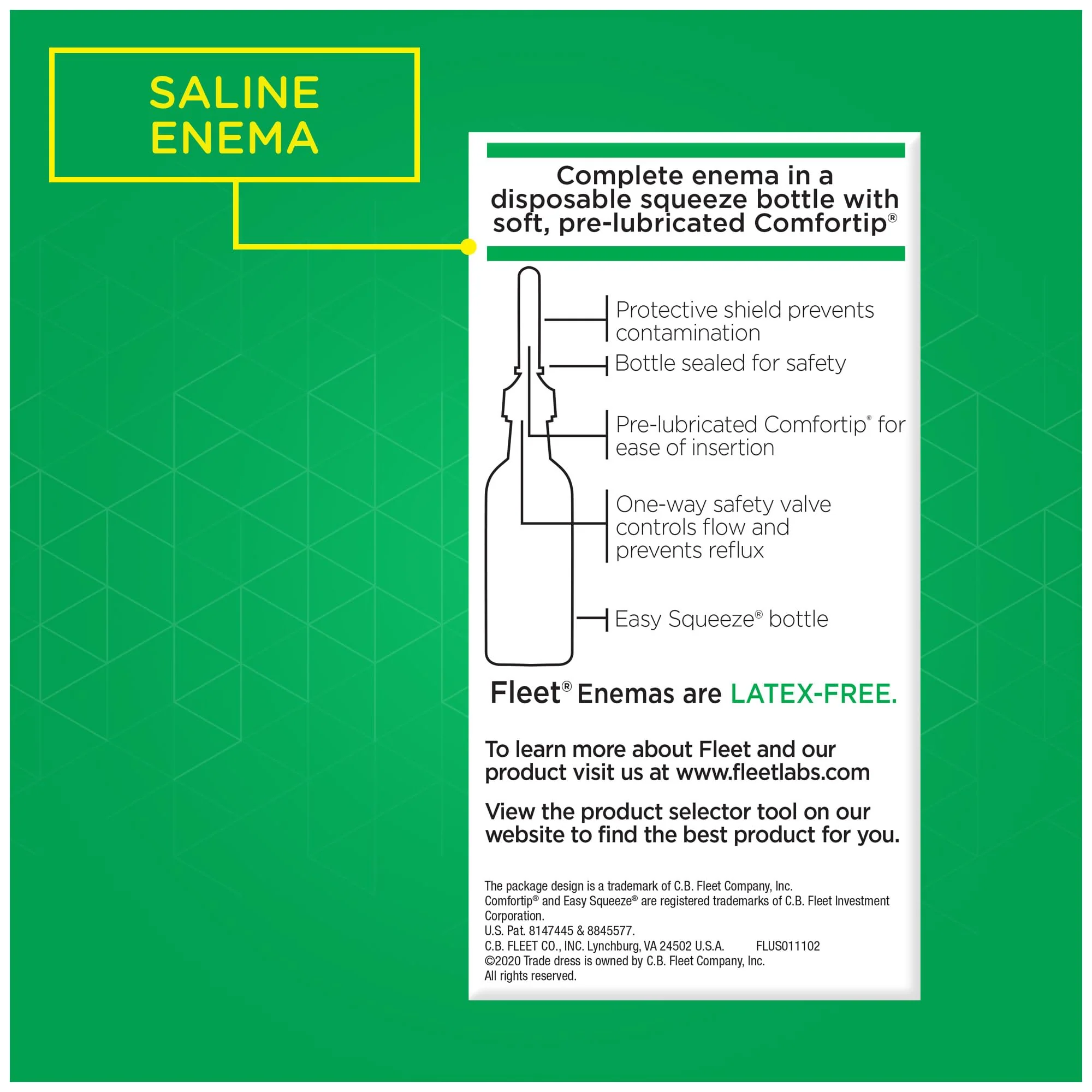 Fleet Laxative Saline Enema for Adult Constipation, 4.5 fl oz, 4 Bottles (Pack of 3) - Image 6