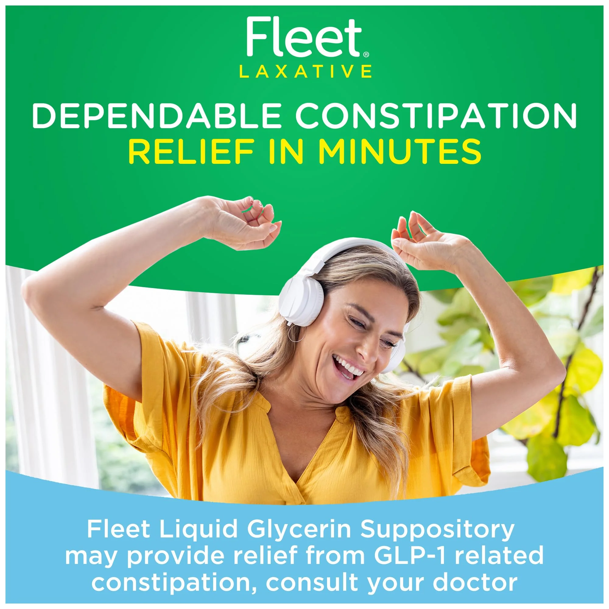 Fleet Liquid Glycerin Suppositories for Constipation Relief, Fast and Effective Stimulant-Free Laxative, 4 Bottles per Pack, 7.5 mL Each, Pack of 3 - Image 2