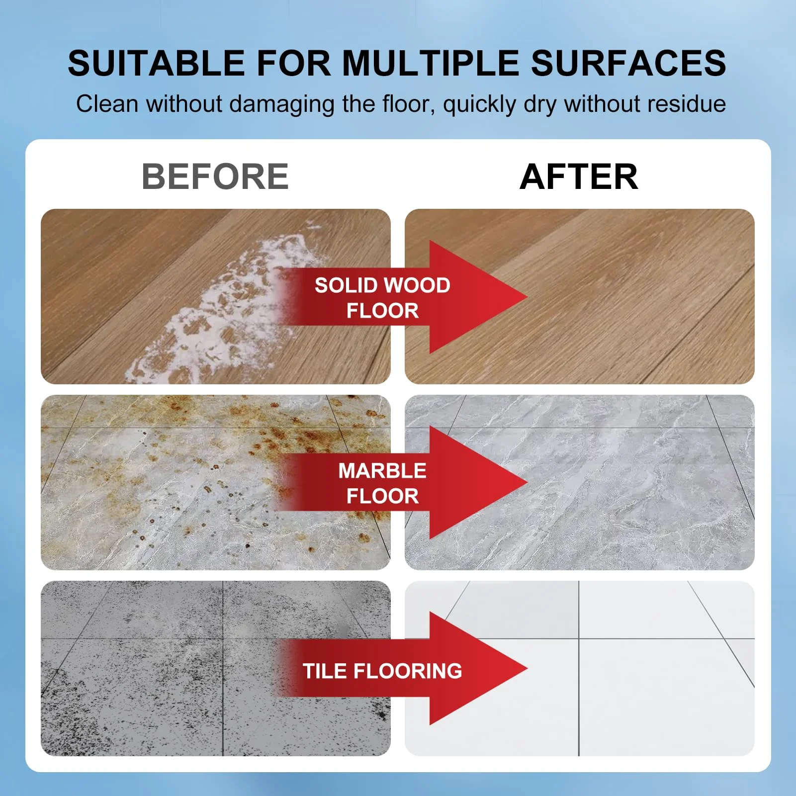 Floor Cleaner 1000ml Lavender Scent Compatible with Tineco Cleaning Solution, Residue & Streak Free, Suitable for All Robot Vacuum Cleaners and Wireless Wet Dry Dual-Use Vacuum Cleaners (Lavender) - Image 6
