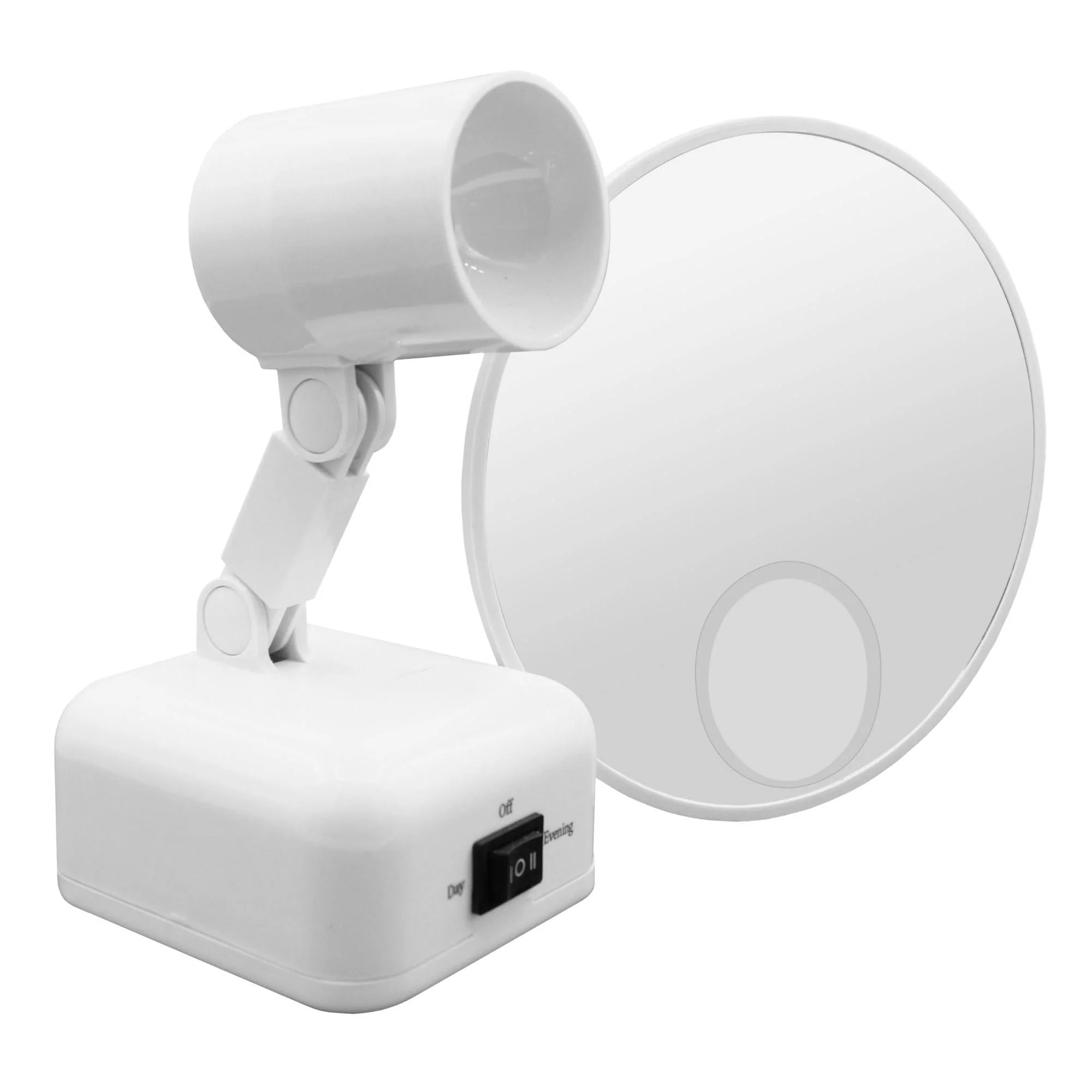 Floxite 15X Supervision Magnifying Mirror Light, Dove White - Image 2