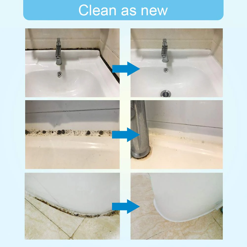 FOLLOWIN Mold and Mildew Bathroom Cleaner Gel 18oz, Household Stain Cleaner for Showers Tiles Grout Sealant Sinks - Image 6