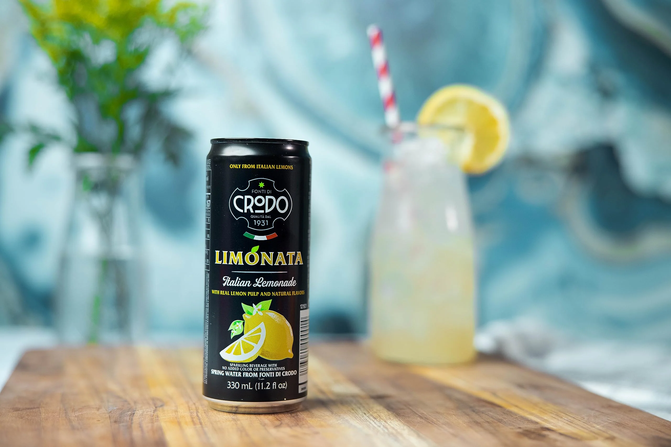 Fonti Di Crodo Limonata, Italian Sparkling Lemonade, 11.2 Oz. Cans (Pack of 24) - Image 4