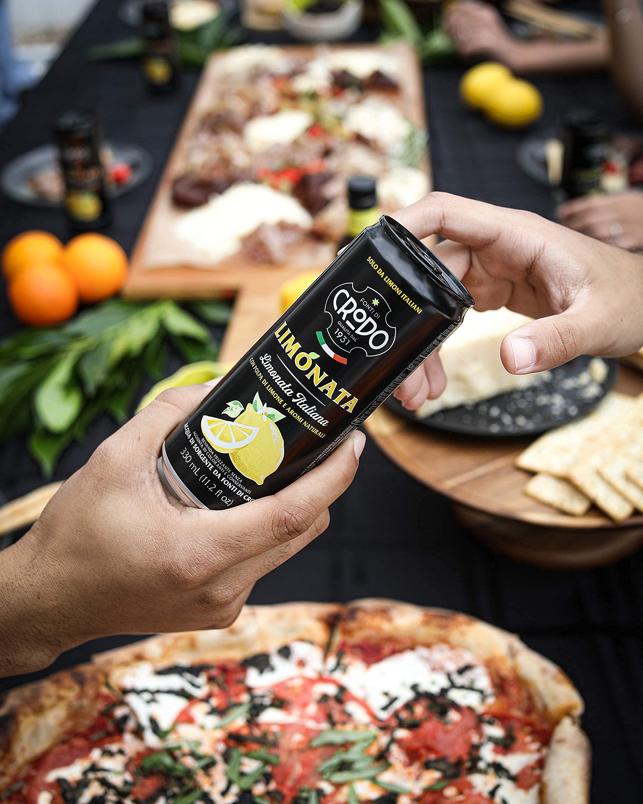 Fonti Di Crodo Limonata, Italian Sparkling Lemonade, 11.2 Oz. Cans (Pack of 24) - Image 8