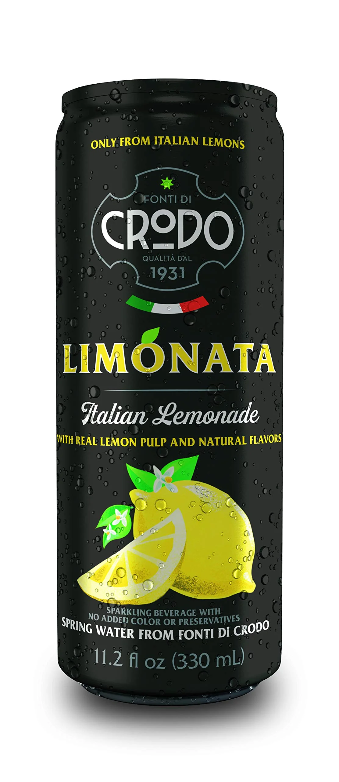 Fonti Di Crodo Limonata, Italian Sparkling Lemonade, 11.2 Oz. Cans (Pack of 24) - Image 9