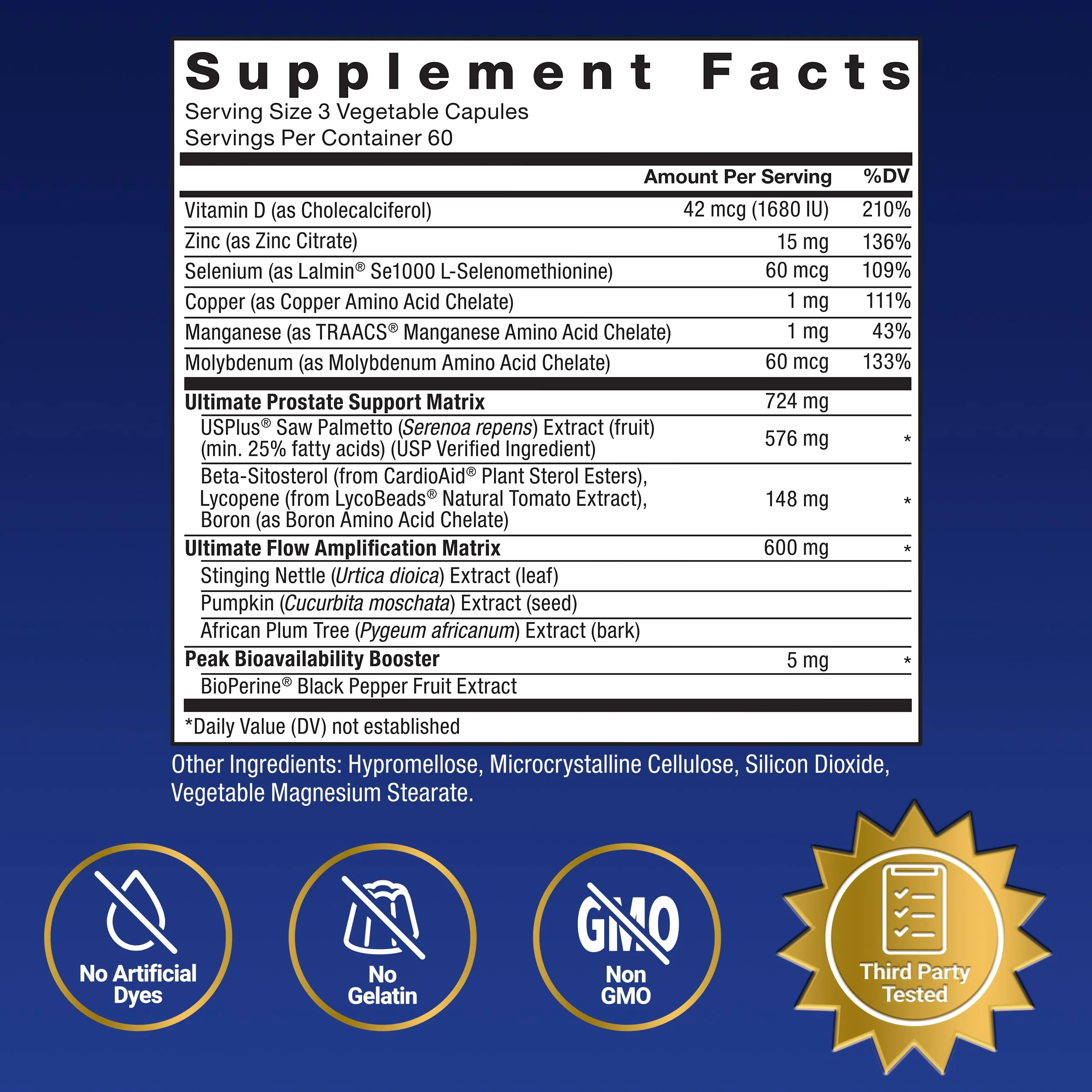 Force Factor Prostate Ultimate, Prostate Health Supplement for Men with Nettle & Saw Palmetto, #1 Urologist Recommended Ingredient to Support Urinary Flow, Bladder Emptying, 180 Caps - Image 6
