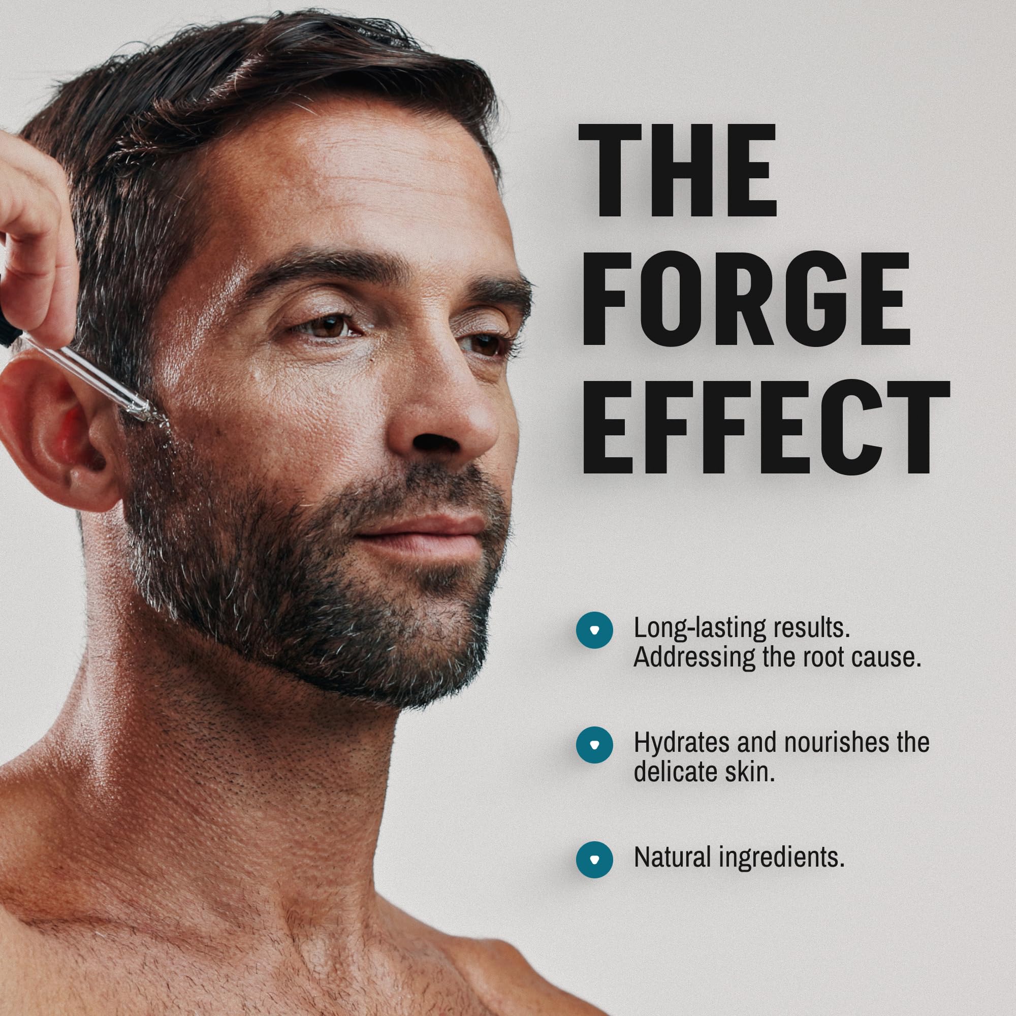 FORGE SKIN® Night Beef Tallow Serum for Men [TALLOW-BASED] - Facial Essence for Face Wrinkles with Essential Oils - Natural Green Tea Skincare for Radiance and Skin Hydration (1.7 OZ) - Image 6