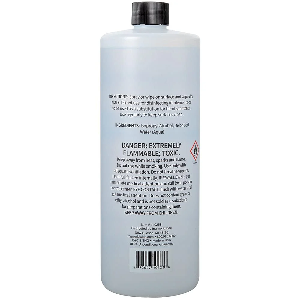 ForPro Professional Collection 99% Isopropyl Alcohol (IPA), Pure & Unadulterated Concentrated Alcohol, 1 Gallon, 32 Fl Oz (Pack of 4) - Image 5