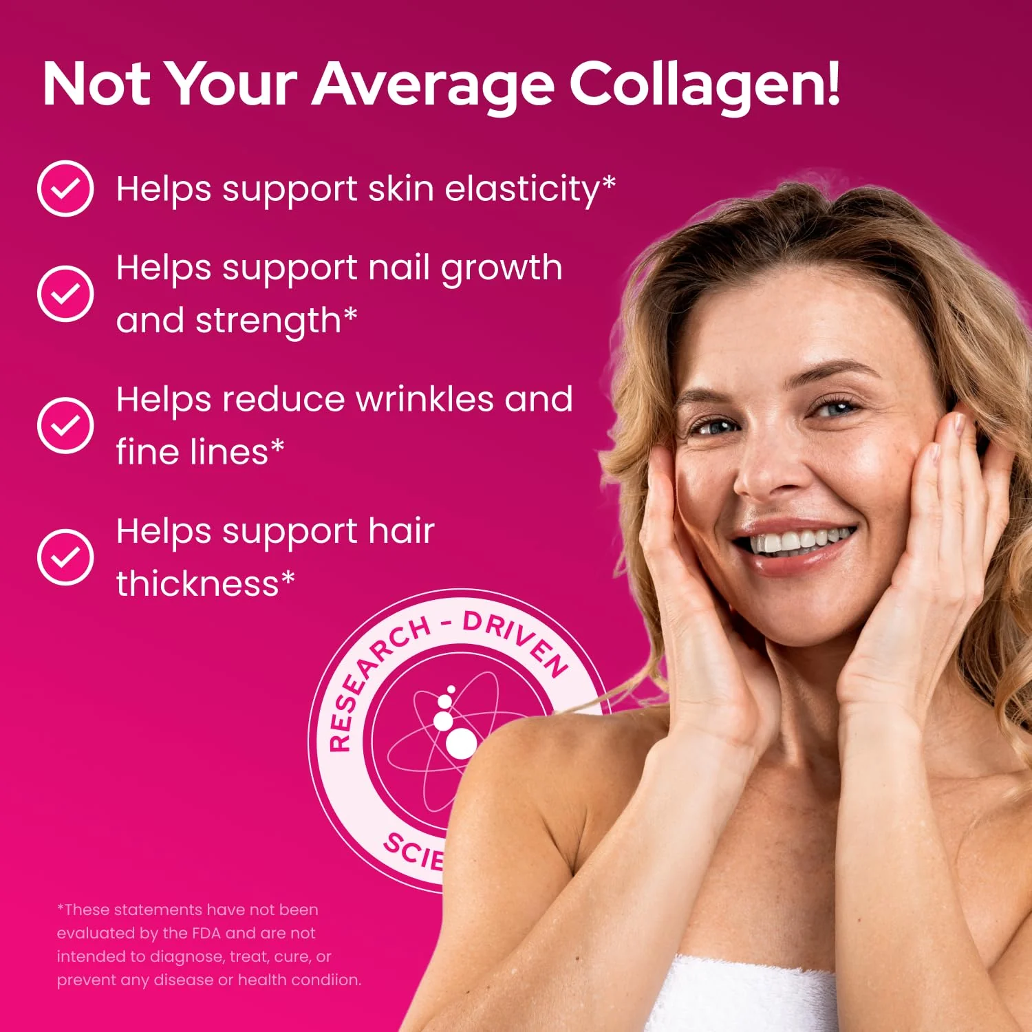 FORTIBONE® Premium Bone Health Collagen Peptides w/FORTIGEL®, VERISOL® & TENDOFORTE®, Clinically-Supported for Bones, Joints Skin Hair Nails, Hydrolyzed Collagen, Anti-Aging Formula (30 Servings) - Image 3