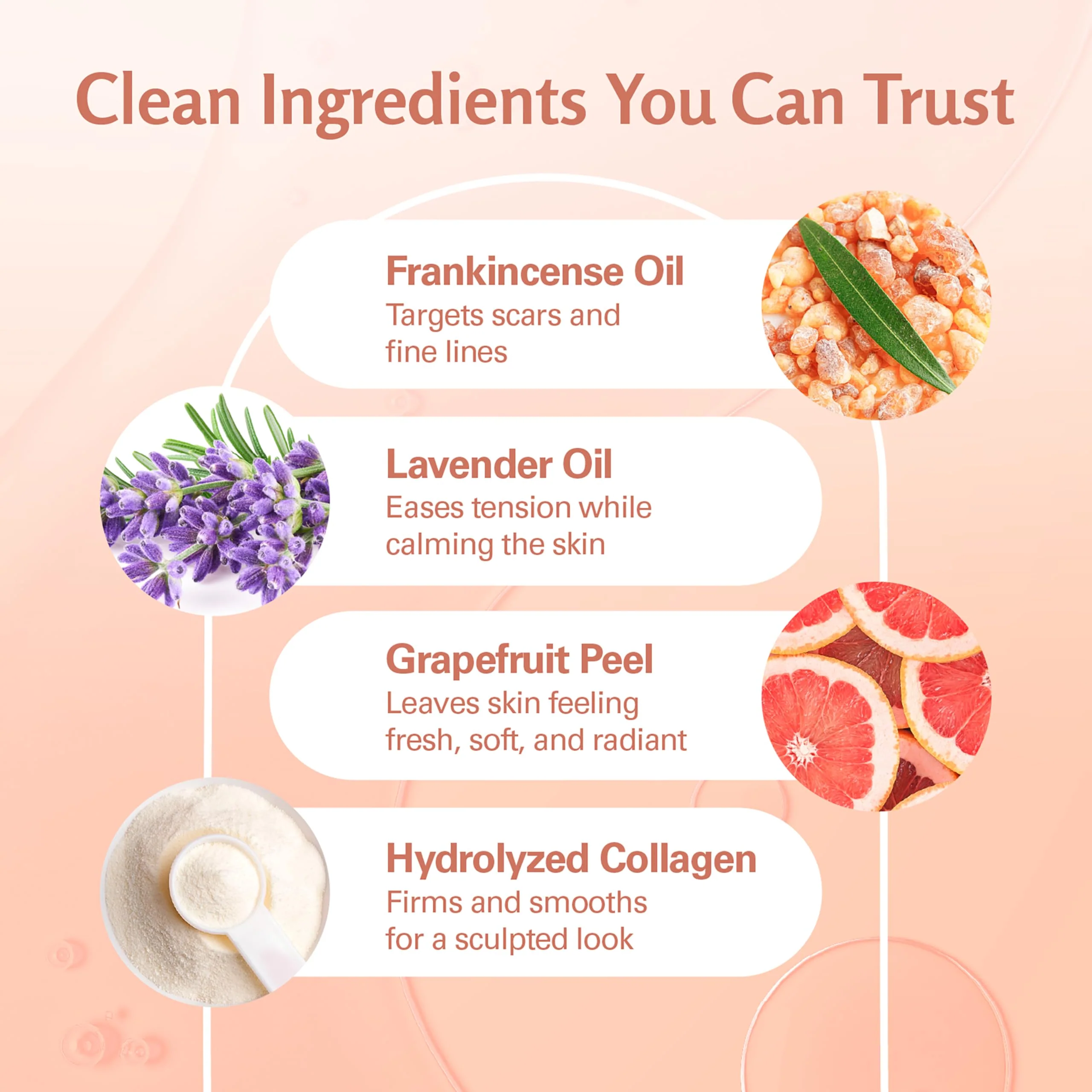 Frankincense Essential Massage Oil for Scars, Stretch Marks & Fine Lines, Firming, Hydrating, Smoothing & Calming Formula with Collagen, Stem Cells, Lavender & Grapefruit, 8 fl oz, by M3 - Image 7