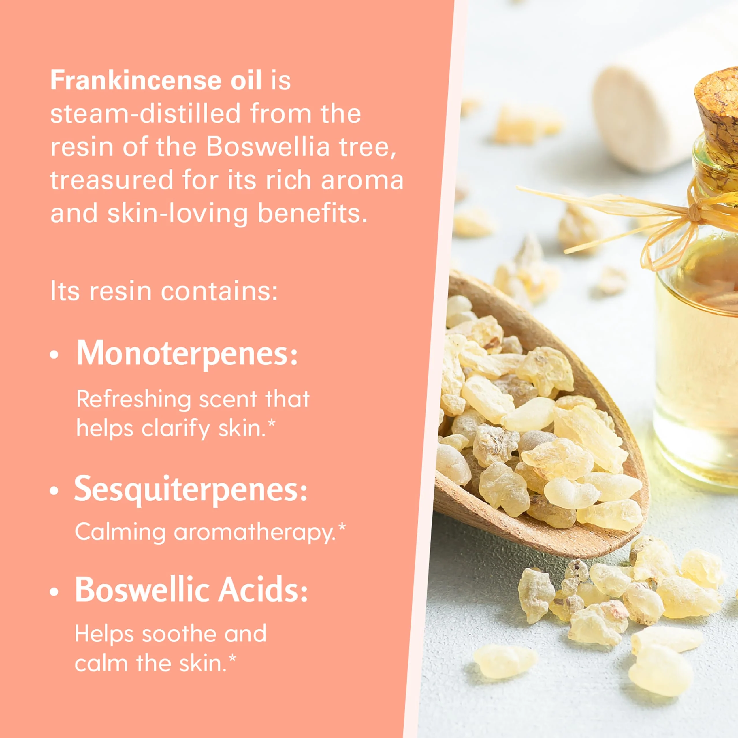 Frankincense Essential Massage Oil for Scars, Stretch Marks & Fine Lines, Firming, Hydrating, Smoothing & Calming Formula with Collagen, Stem Cells, Lavender & Grapefruit, 8 fl oz, by M3 - Image 8