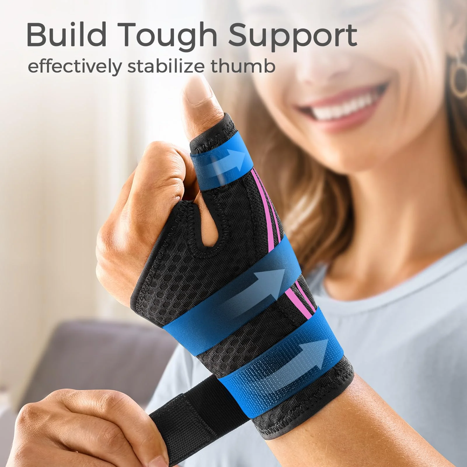 FREETOO thumb brace support L grey - Image 3