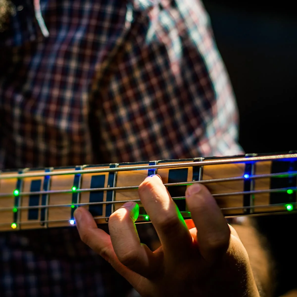 Fret Zealot LED Bass Guitar Fretboard Lights Learning Accessory - EASIEST and BEST Method to Learn To Play Bass Guitar for All Levels, Fits All FULL SIZE Bass Guitars, IOS & Android App included - Image 4