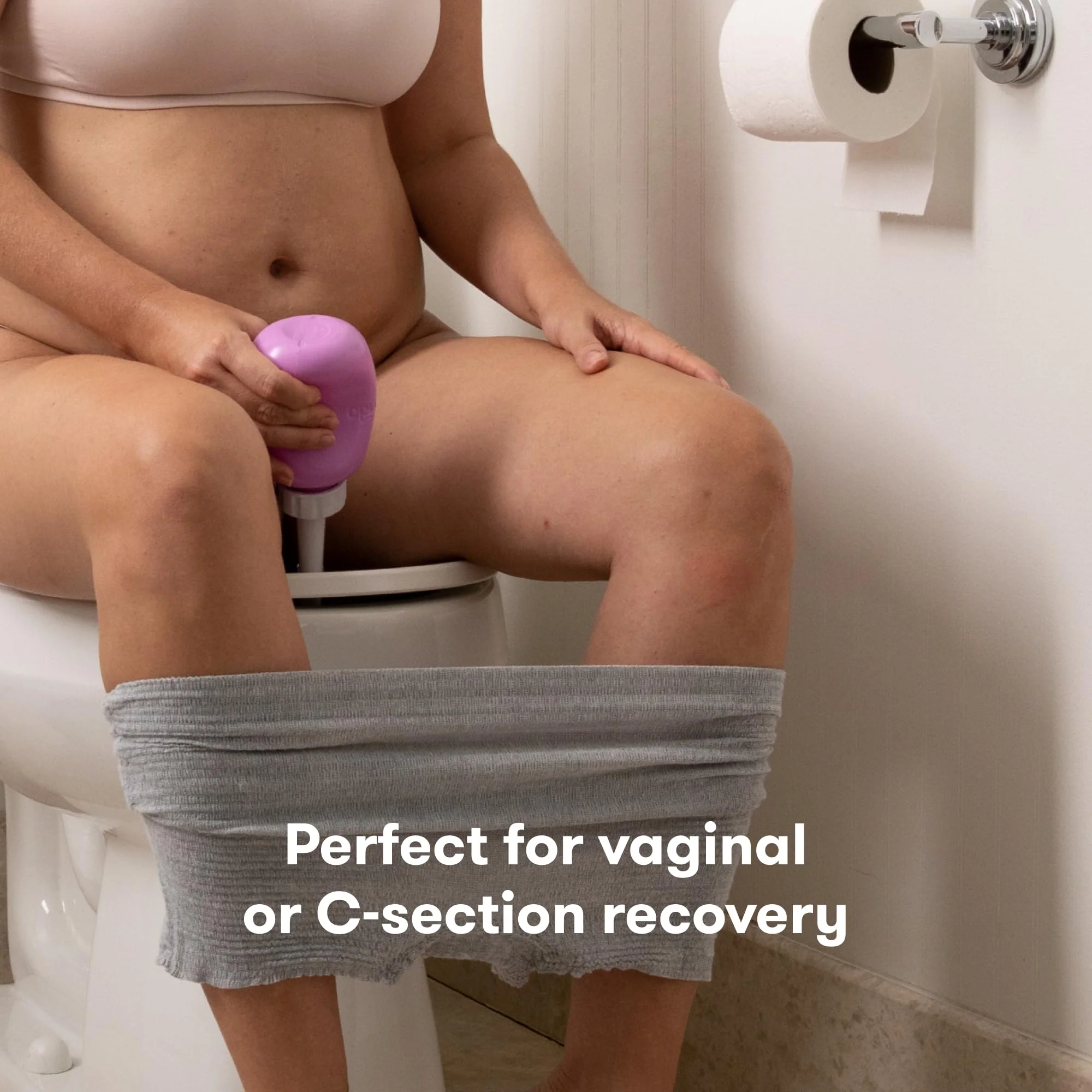 Frida Mom Upside Down Peri Bottle for Postpartum Care, Portable Bidet Perineal Cleansing and Recovery for New Mom, The Original Fridababy MomWasher - Image 6