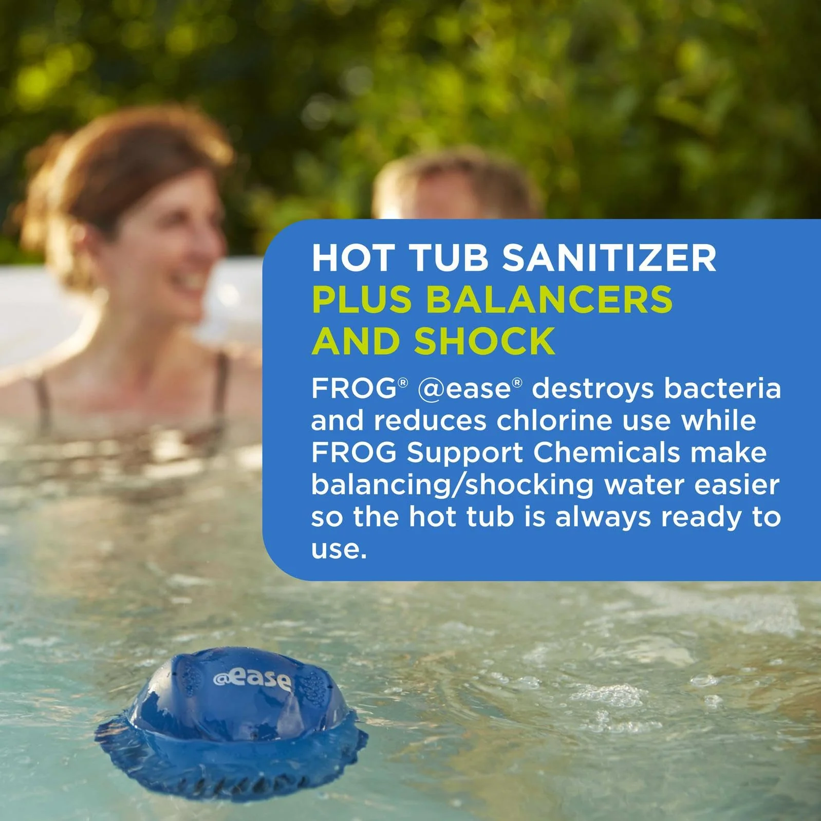 FROG @Ease Replacement SmartChlor Cartridge 3 Pack with Total Alkalinity Increaser & 1 Pack of Maintain for use with Hot Tub FROG @Ease Floating System - Image 5