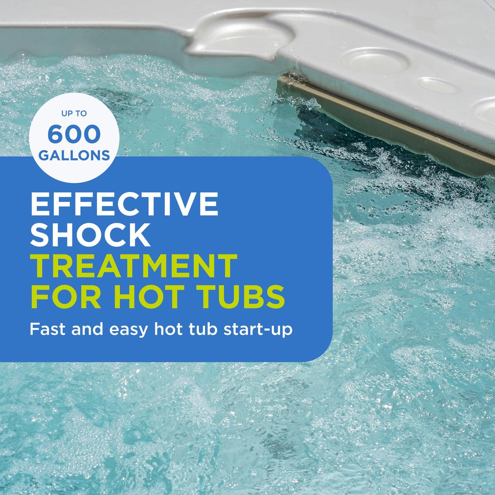 FROG Jump Start for Hot Tubs - Start-Up Chlorine Shock Removes Organic Contaminants & Establishes Chlorine Level - Hot Tub Set Up & Treatment - 12 Pack - Image 6