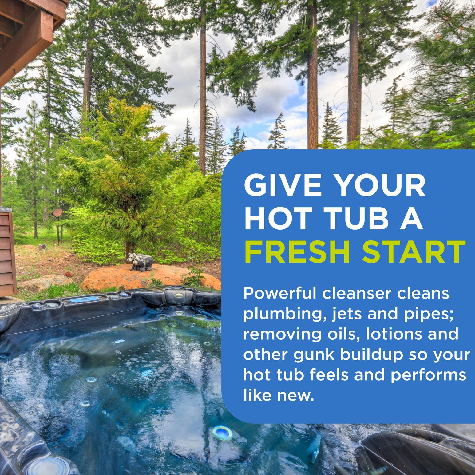 FROG Pipe & Jet Cleanser for Hot Tubs - Single Dose Deep Clean Purge Cleaner Packets for Clear Water - Prefilled for Hot Tubs to 600 Gallons - 2 Pack - Image 5