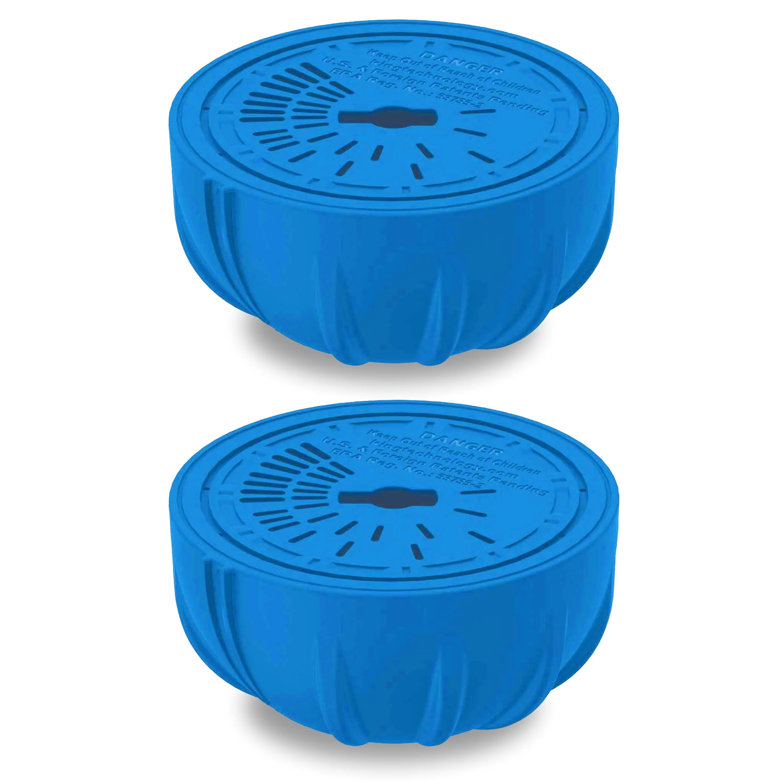 FROG Replacement Chlorine Cartridges for use with Flippin’ FROG Floating Sanitizer System - Prefilled Cartridges Support Easy Pool Maintenance and Cleaner & Clearer Water - 2 Pack