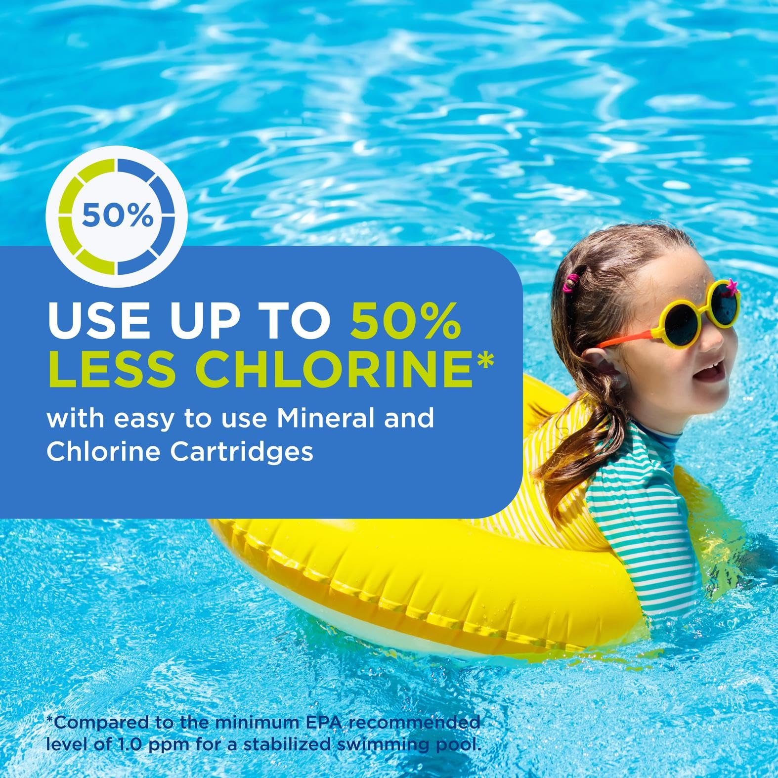 FROG Replacement Chlorine Cartridges for use with Flippin’ FROG Floating Sanitizer System - Prefilled Cartridges Support Easy Pool Maintenance and Cleaner & Clearer Water - 4 Pack - Image 6