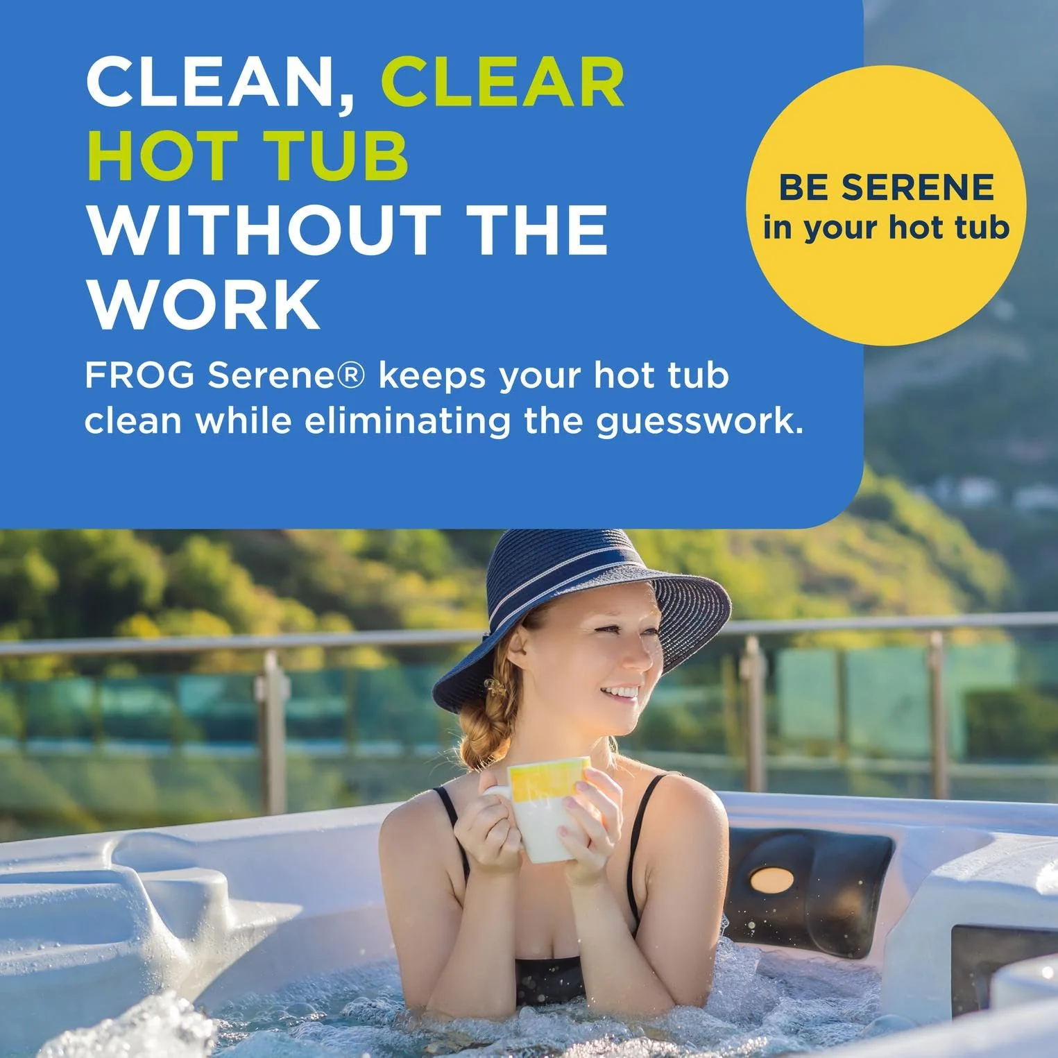 FROG Serene Floating System for Hot Tubs - Quick & Easy Prefilled Hot Tub Sanitizer - Hot Tub Maintenance System with Sanitizing Minerals & Bromine - Starter Bundle - Image 8