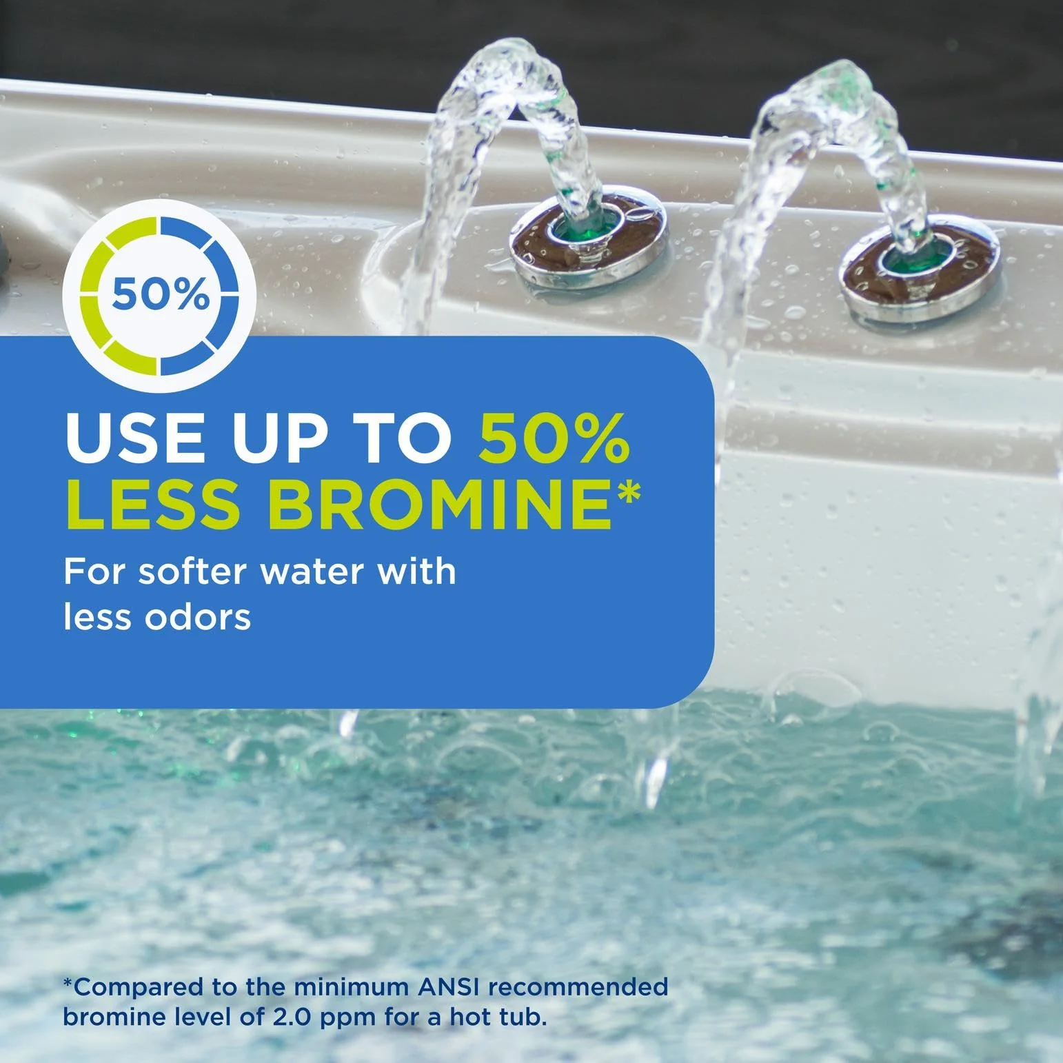 FROG Serene Replacement Bromine Cartridges for use with Hot Tub FROG Serene Floating Sanitizing System - Prefilled for Quick & Easy Hot Tub Maintenance - 2 Pack - Image 6