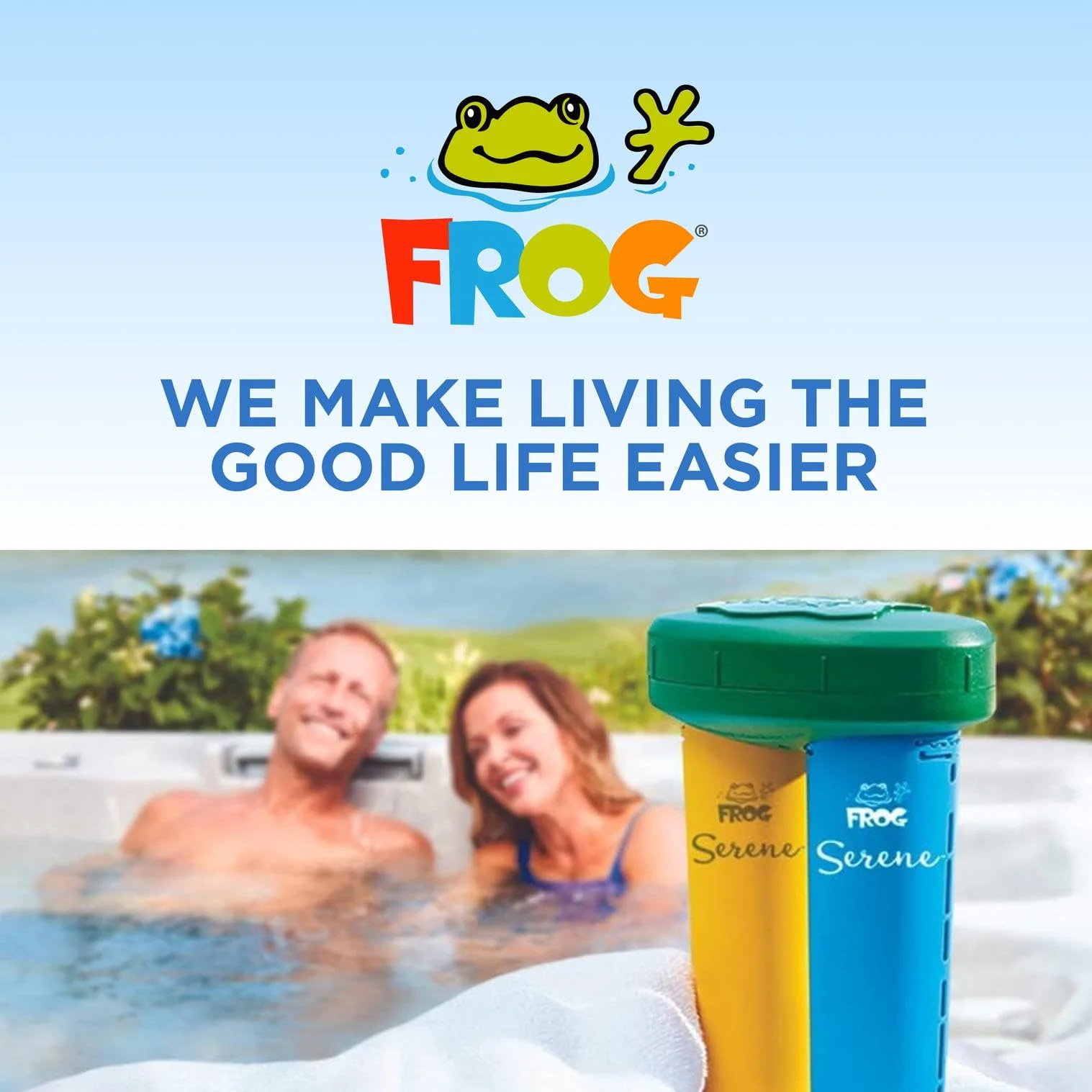 FROG Serene Replacement Mineral and Bromine Cartridge Kit for use with Hot Tub FROG Serene Floating Sanitizing System - Prefilled for Quick & Easy Hot Tub Maintenance - 3 Month Bundle - Image 2