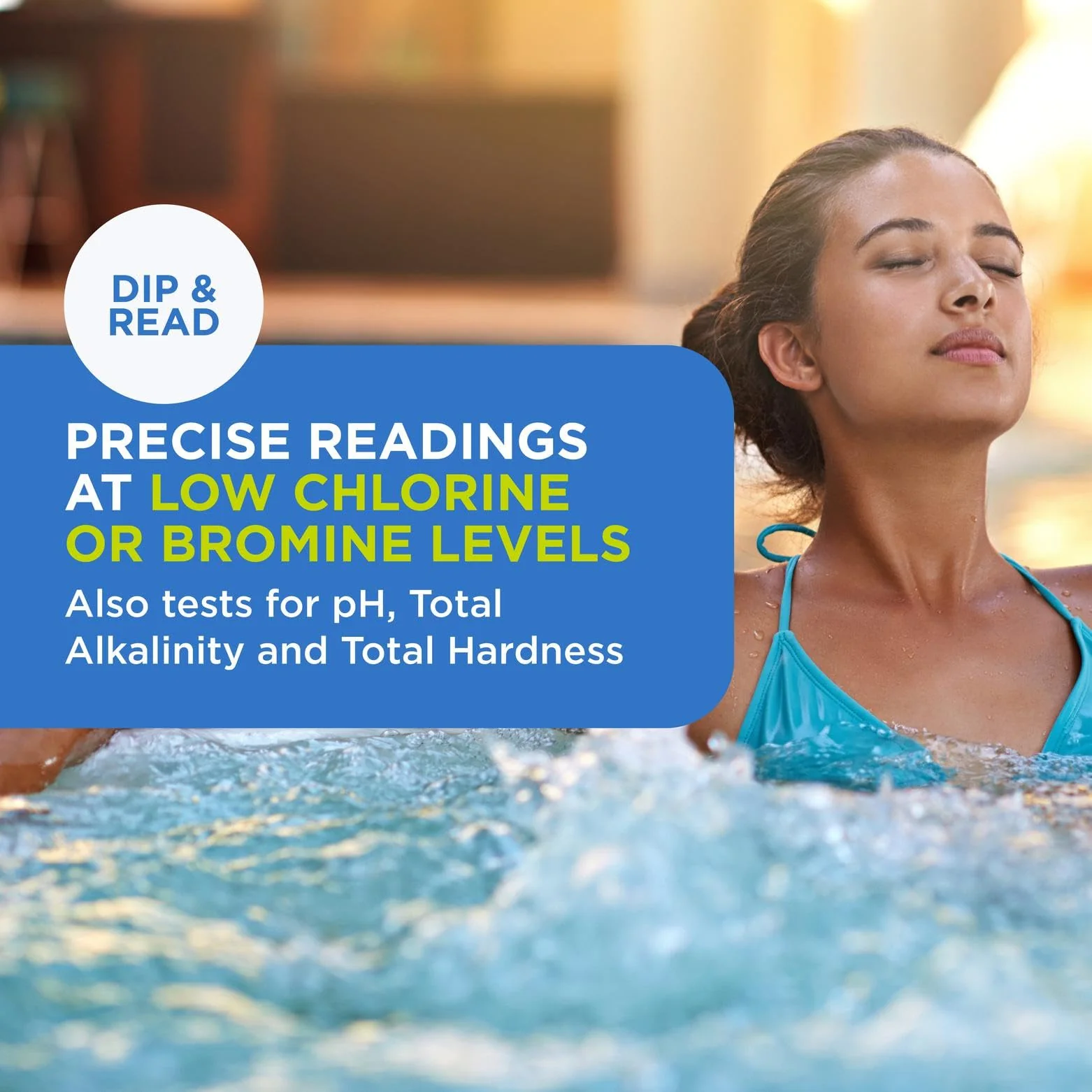 FROG Test Strips for Pools and Hot Tubs - Accurate Indicator for Free Chlorine or Bromine Levels, pH, Total Alkalinity and Total Hardness - Easy Water Testing - 50 Test Strips - 2 Pack - Image 6
