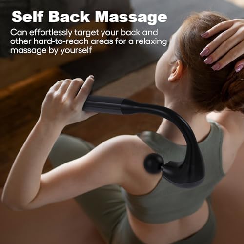 Fronnor Massage Gun with Extended Handle Revolutionary U-Shaped Back Massager for Pain Relief Deep Tissue Body Massager for Neck,Shoulder,Leg-Reach Every Muscle with Ease - Image 6