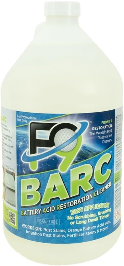 Front 9 Restoration F9 BARC Concrete Rust Remover 1 Gallon