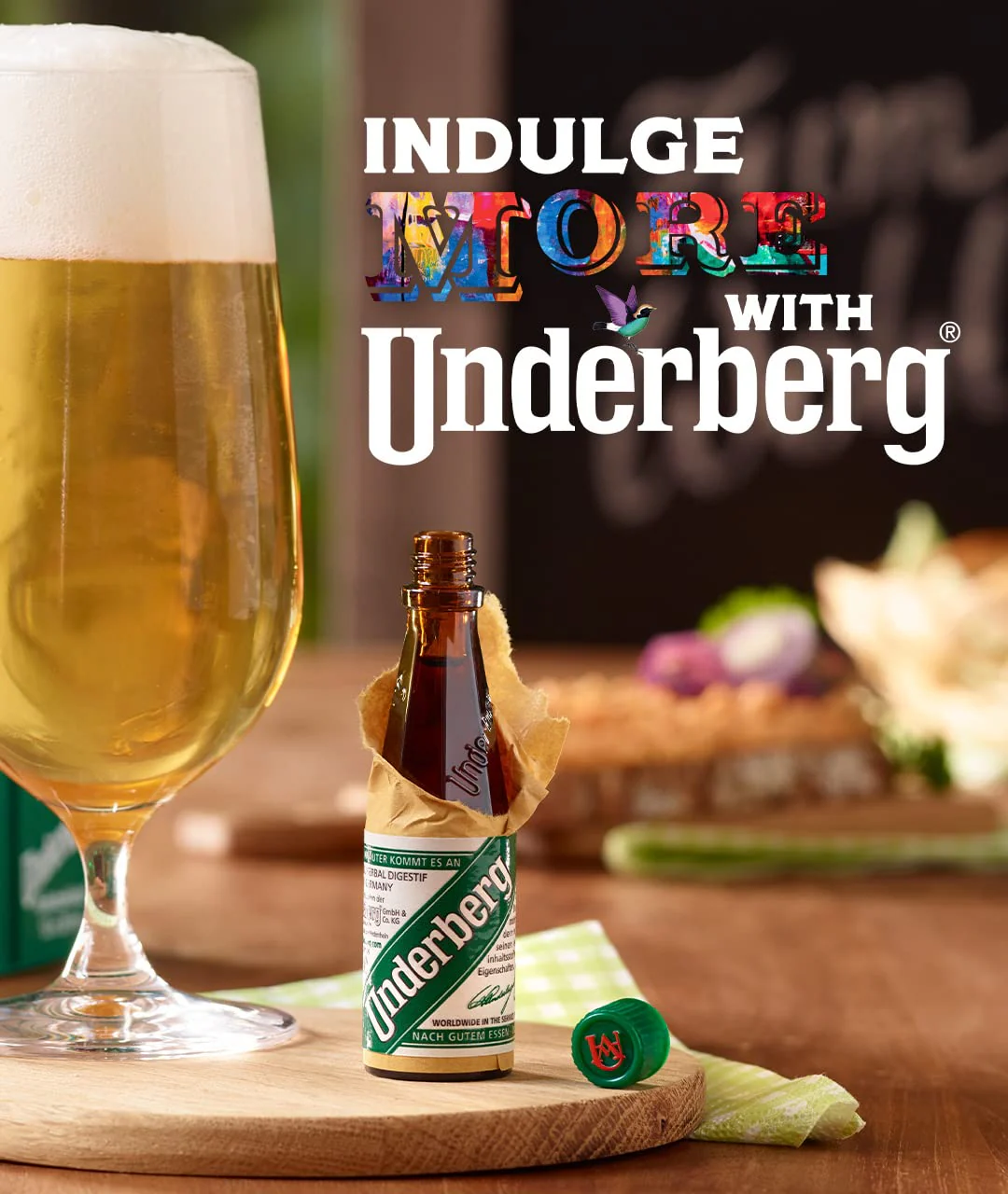 Full Case of Cardboard 12 Packs (120 Total) 120bottles liquid by Underberg - Image 3