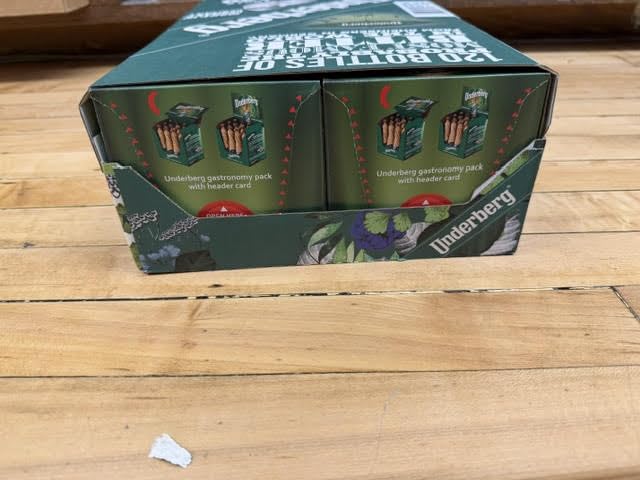 Full Case of Cardboard 12 Packs (120 Total) 120bottles liquid by Underberg - Image 8