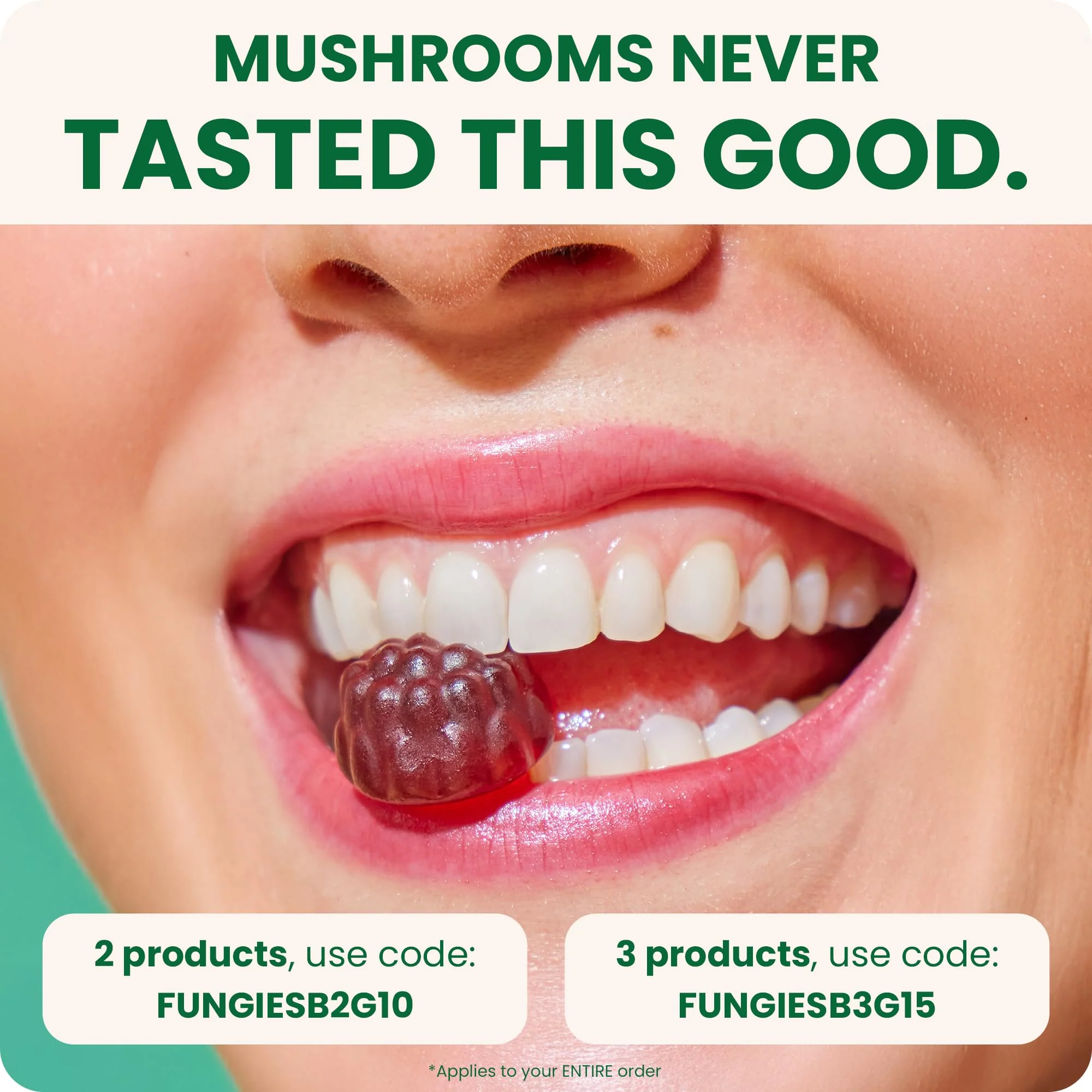 Fungies Reishi Mushroom Gummies, Delicious Apple Flavor - Mushroom Herbal Supplement Gummy for Adults Supports Immune Health, Relaxation & Healthy Aging - Calming Gummies for Sleep - 60 Servings - Image 8