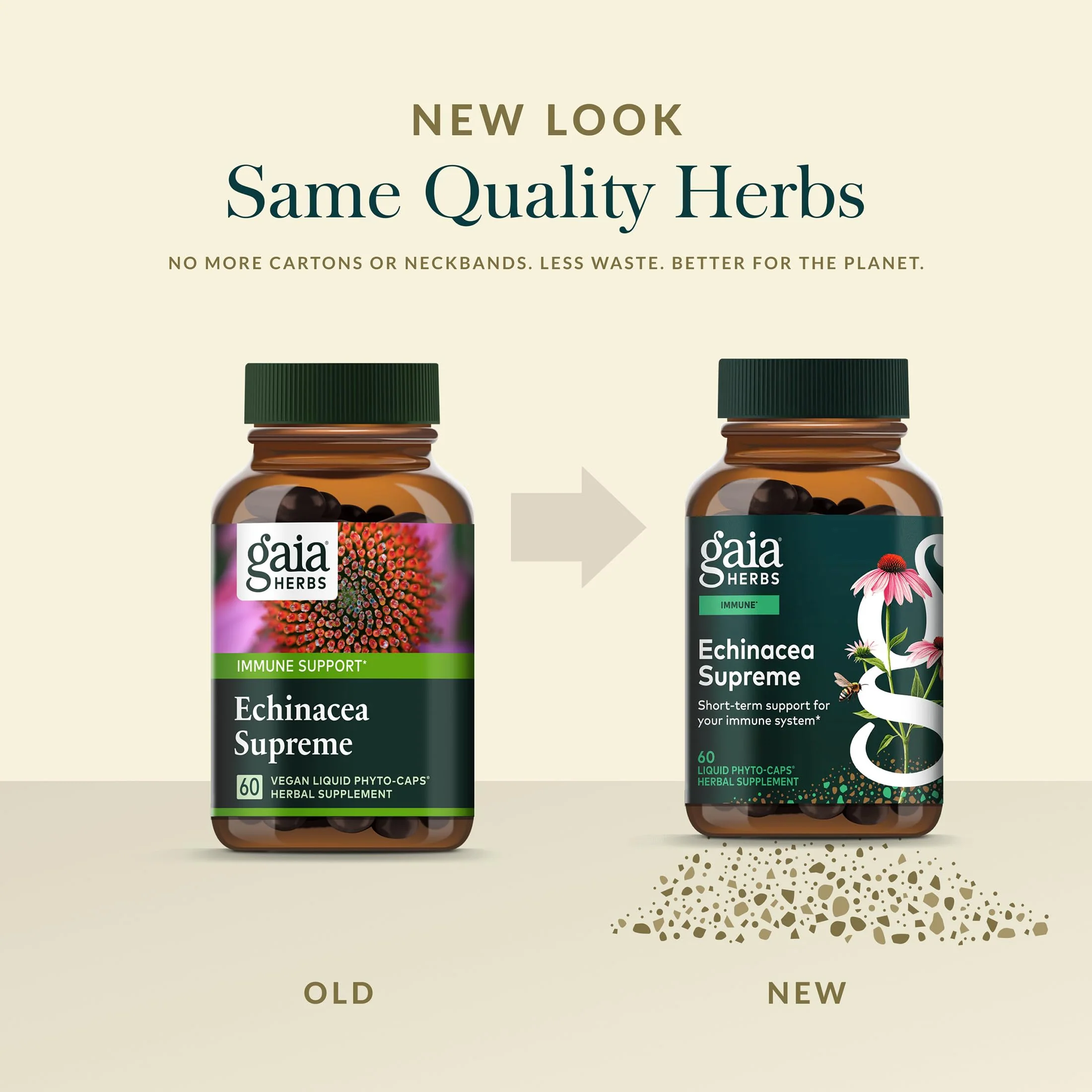 Gaia Herbs Echinacea Supreme - Immune Support Supplement - Echinacea Purpurea & Angustifolia Blend to Support Immune System* - 60 Vegan Liquid Phyto-Caps (30 Servings) - Image 5