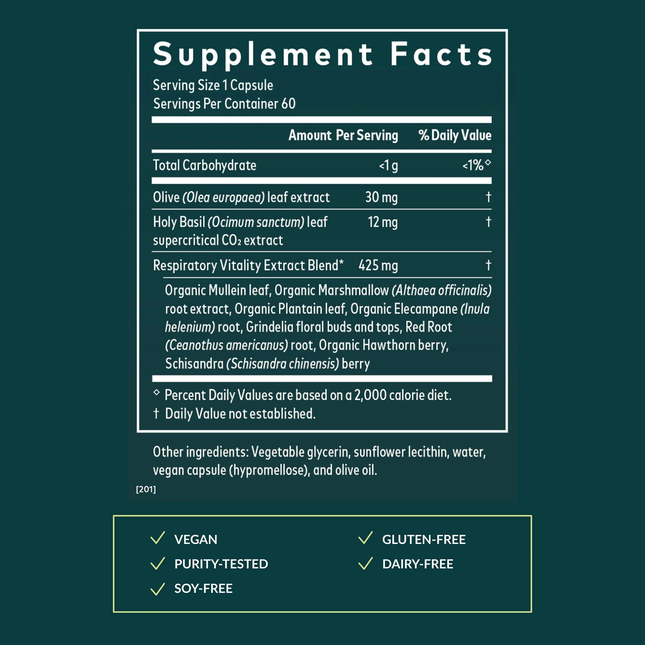 Gaia Herbs Mighty Lungs - Lung Support Supplement with Herbs Traditionally Used to Help Maintain Respiratory Health* - 60 Vegan Liquid Phyto-Caps (60 Servings) - Image 8