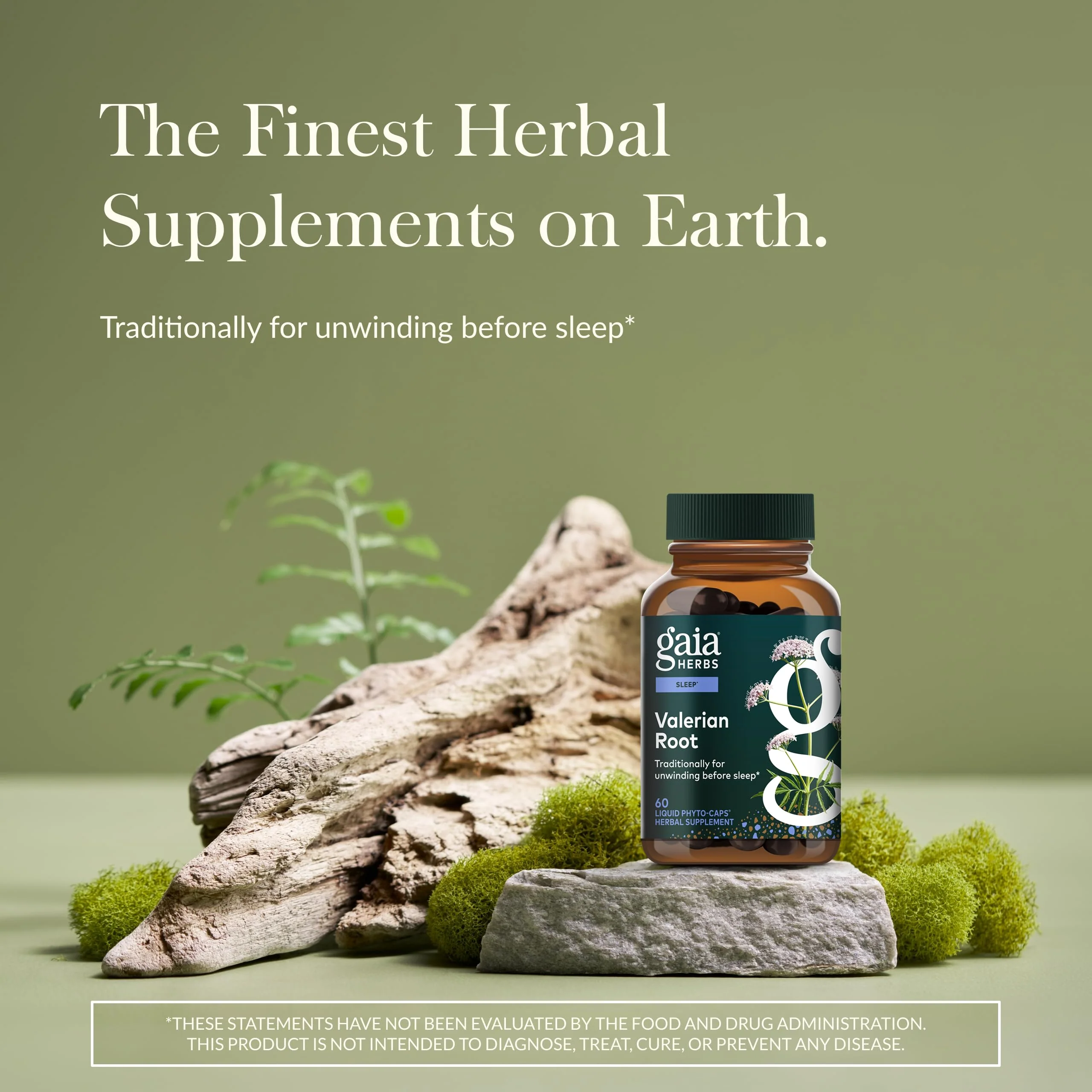 Gaia Herbs Valerian Root - Support for Calm & Relaxation to Prepare for Sleep* - with Valerian Root Extract - 60 Vegan Liquid Phyto-Caps (30 Servings) - Image 9