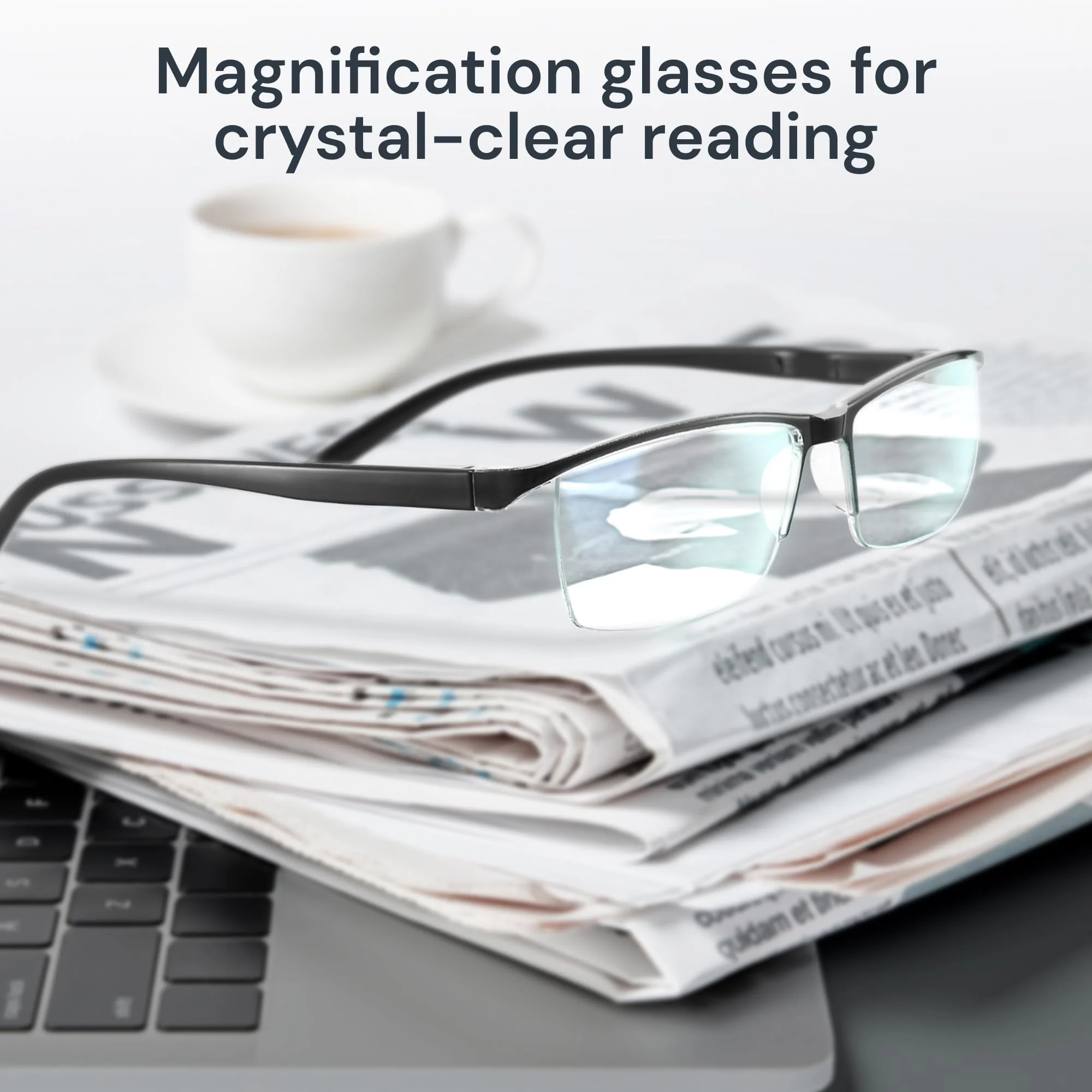 Gaoye 6 pack Executive Style Reading Glasses Men - Durable Readers with Blue Light Filtering - Comfortable Fit with TR90 Frames - Image 2
