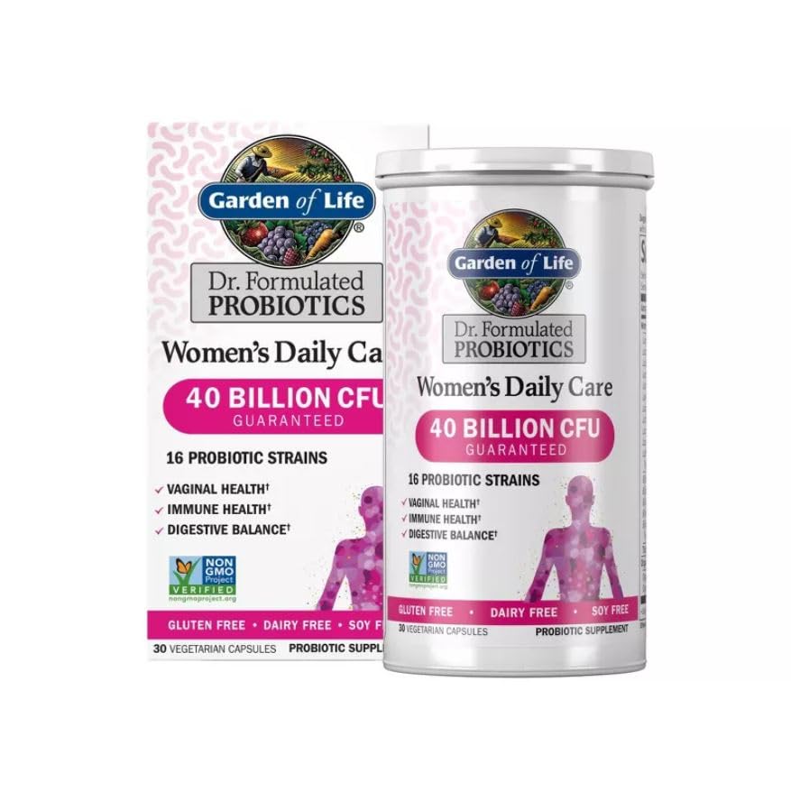 Garden of Life Dr. Formulated Women’s Daily Care Probiotics Vitamins for Digestive Gut Health and Immune Support, 30 Count - Image 8