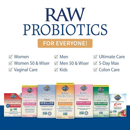 Garden of Life Raw Probiotics Women 50 & Wiser - 85 Billion Live Cultures - Probiotic Supplement with Bulgarian Yogurt & Eastern Europe Wild Kefir Culture - 90 Vegetarian Capsules - Image 2