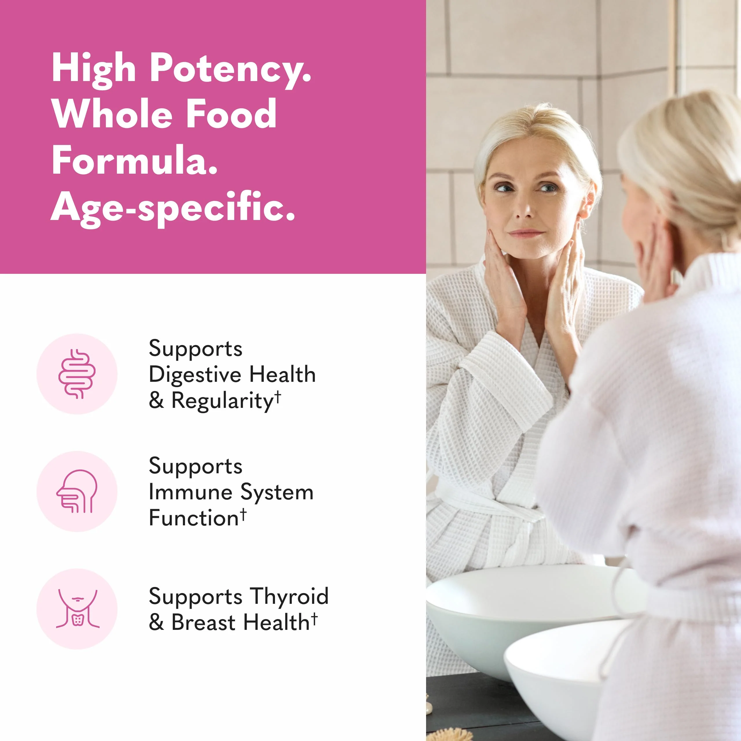 Garden of Life Raw Probiotics Women 50 & Wiser - 85 Billion Live Cultures - Probiotic Supplement with Bulgarian Yogurt & Eastern Europe Wild Kefir Culture - 90 Vegetarian Capsules - Image 7
