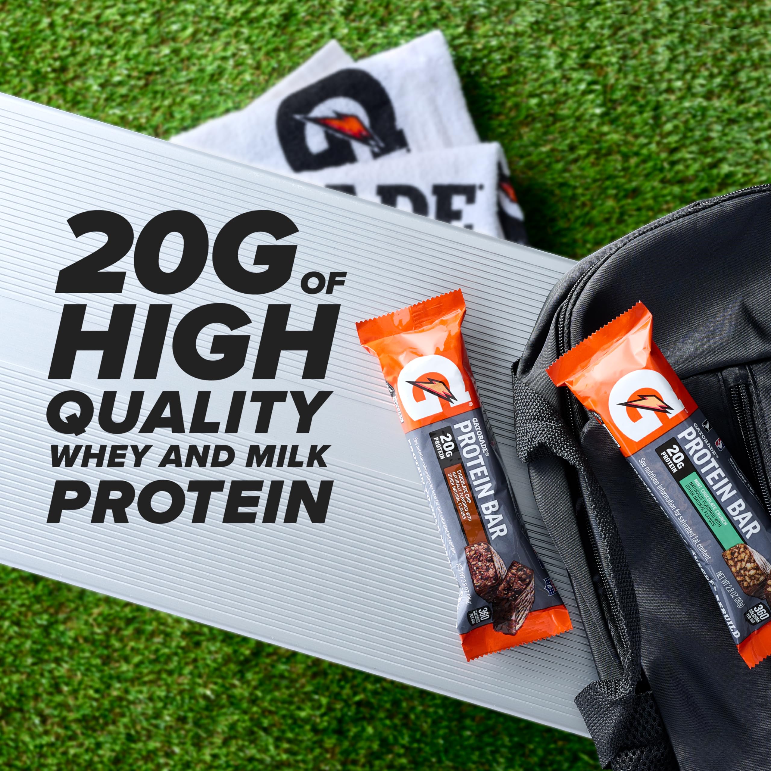 Gatorade Whey Protein Recover Bars, S'mores, 12 Count(Pack of 1) - Image 3
